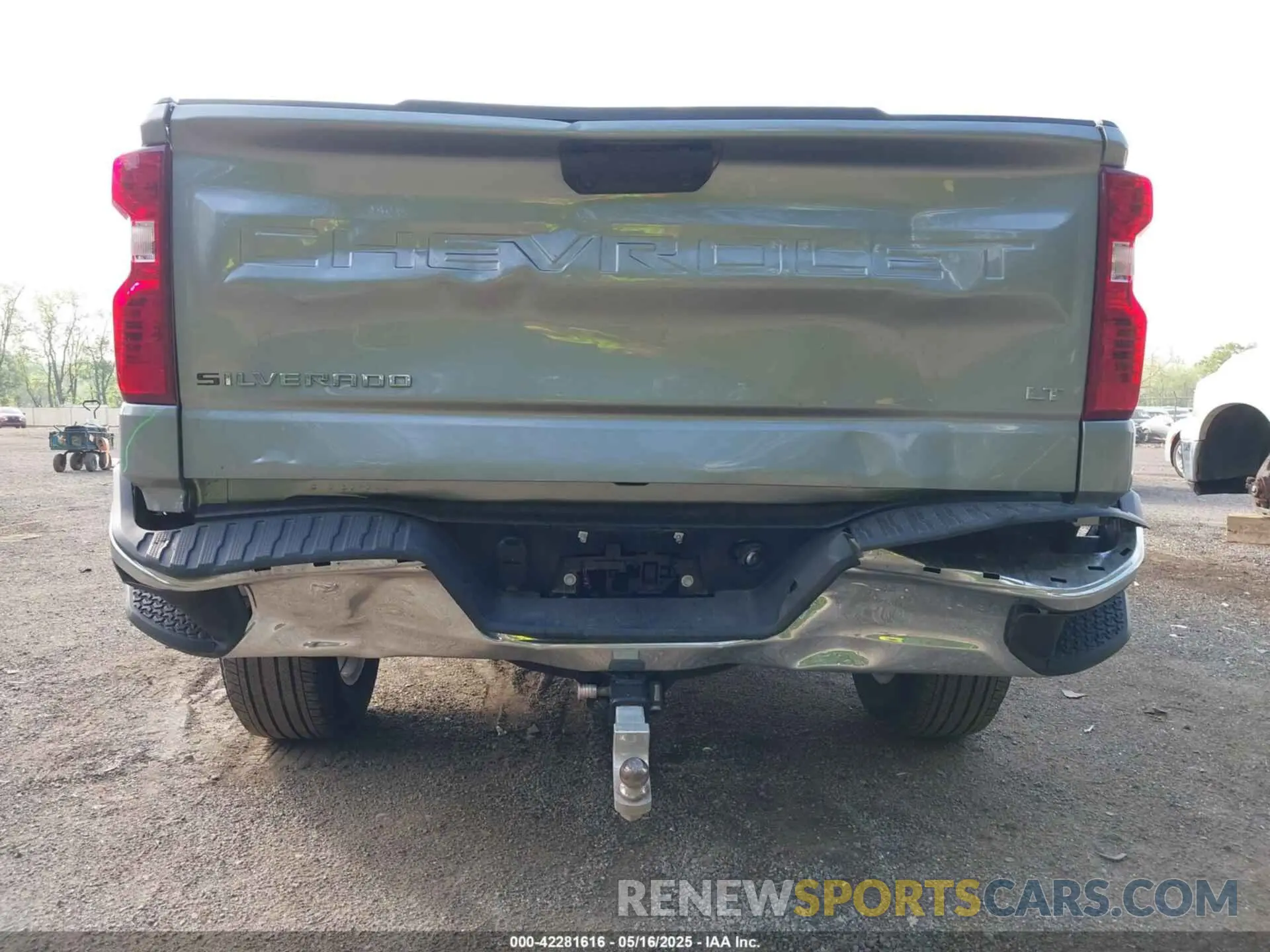 6 fotografías del automóvil dañado 1GCRKKEK0SZ131113 CHEVROLET SILVERADO 1500 2025