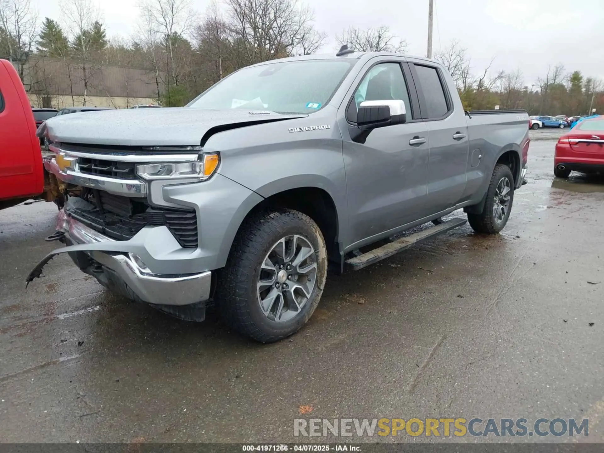1 fotografías del automóvil dañado 1GCRKKEK3SZ107436 CHEVROLET SILVERADO 1500 2025