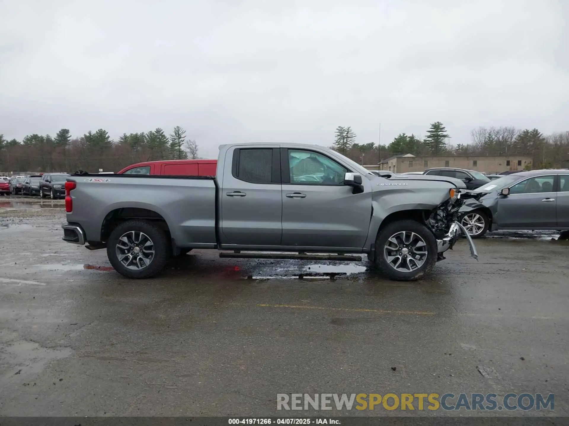 10 fotografías del automóvil dañado 1GCRKKEK3SZ107436 CHEVROLET SILVERADO 1500 2025