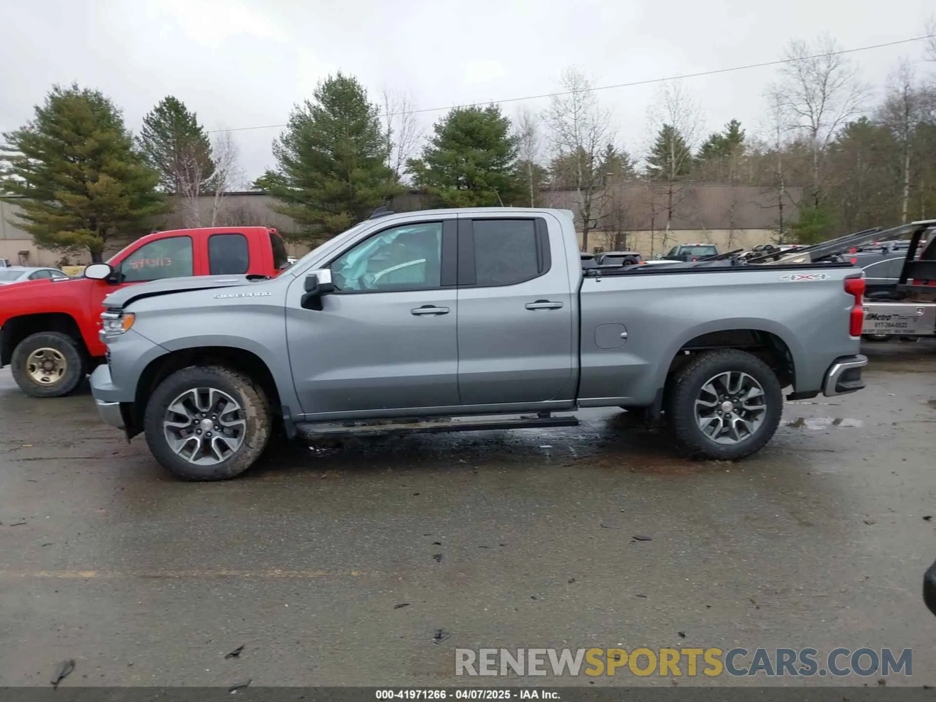 11 fotografías del automóvil dañado 1GCRKKEK3SZ107436 CHEVROLET SILVERADO 1500 2025