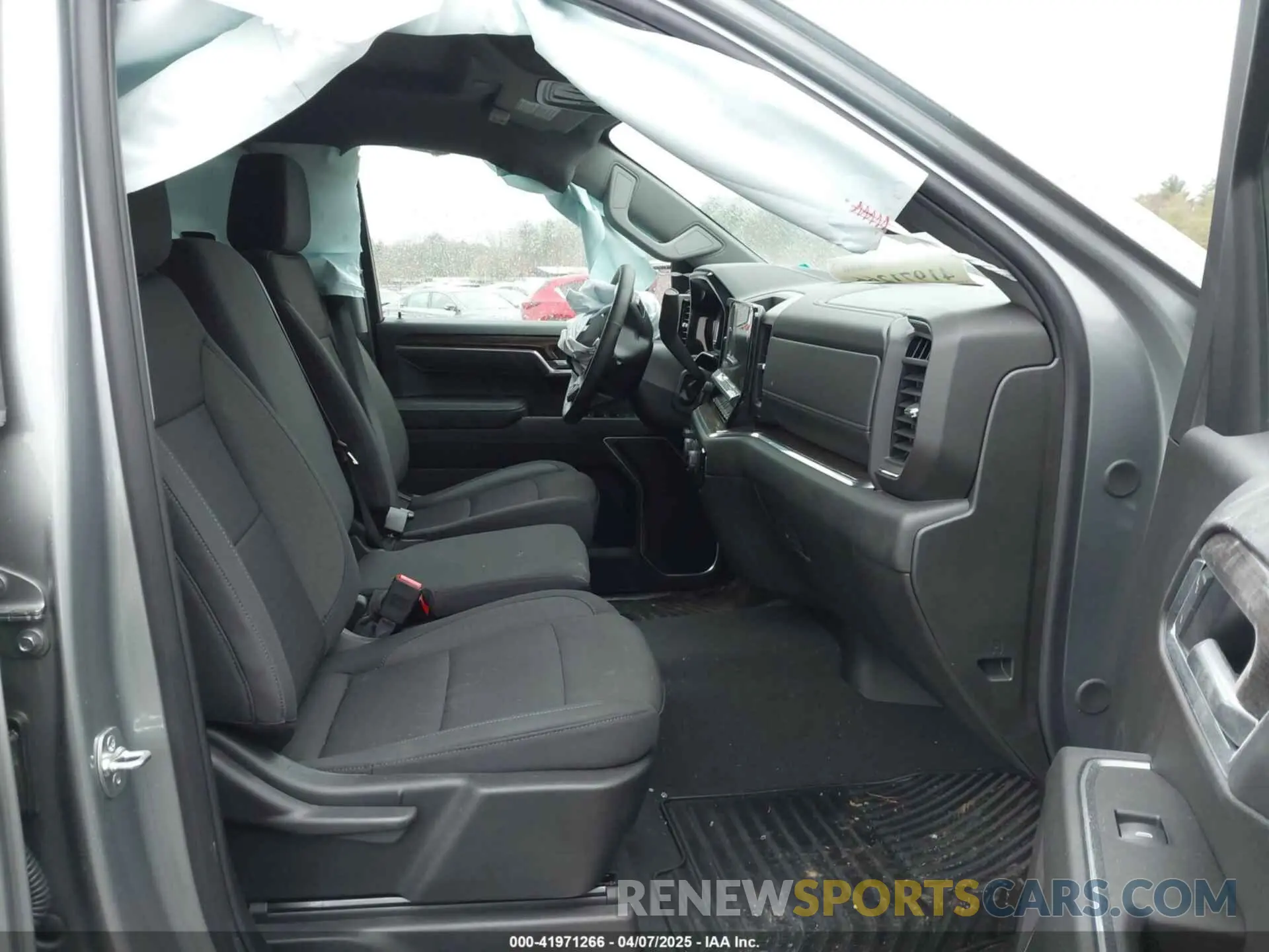 3 fotografías del automóvil dañado 1GCRKKEK3SZ107436 CHEVROLET SILVERADO 1500 2025