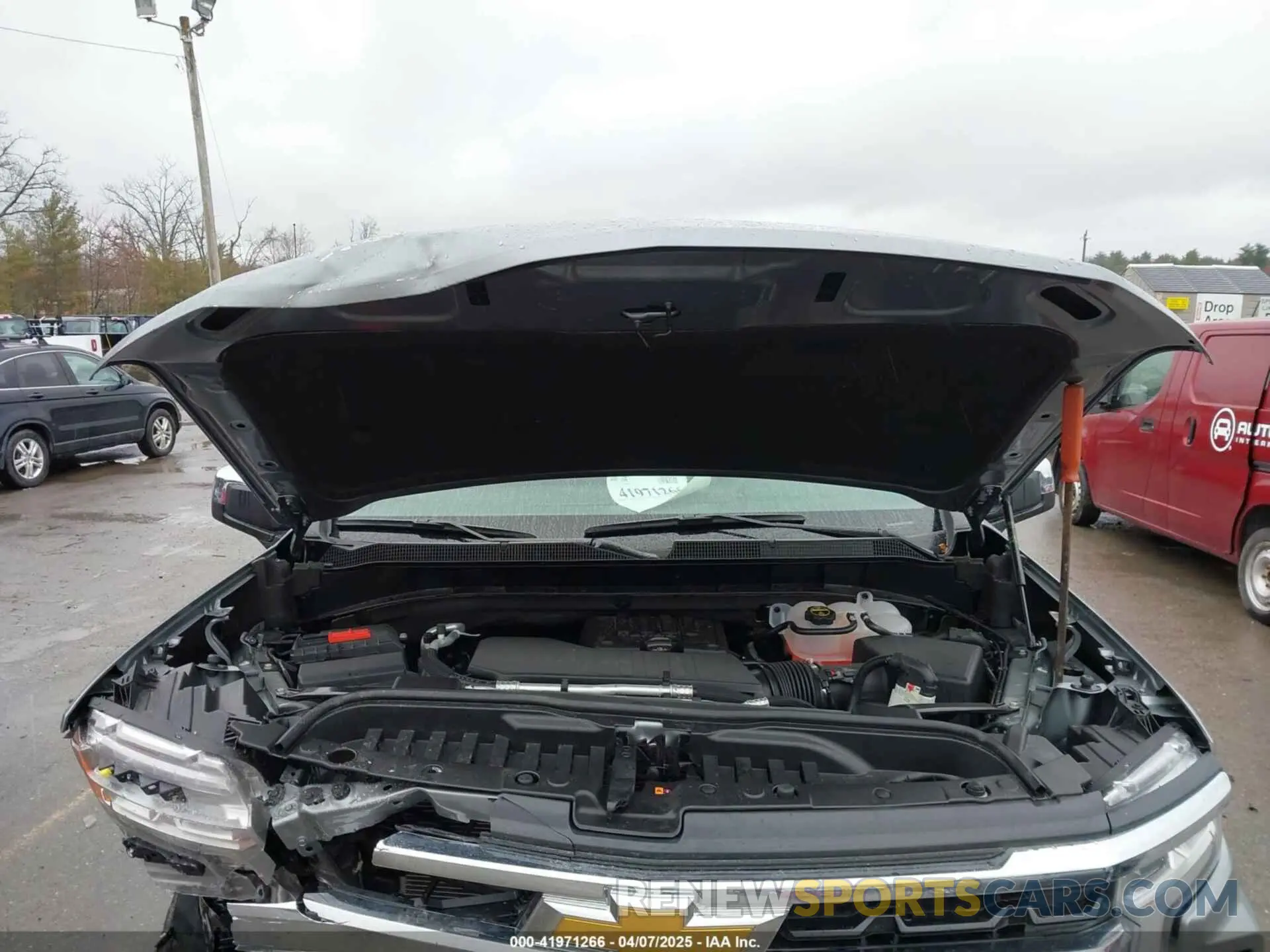 8 fotografías del automóvil dañado 1GCRKKEK3SZ107436 CHEVROLET SILVERADO 1500 2025