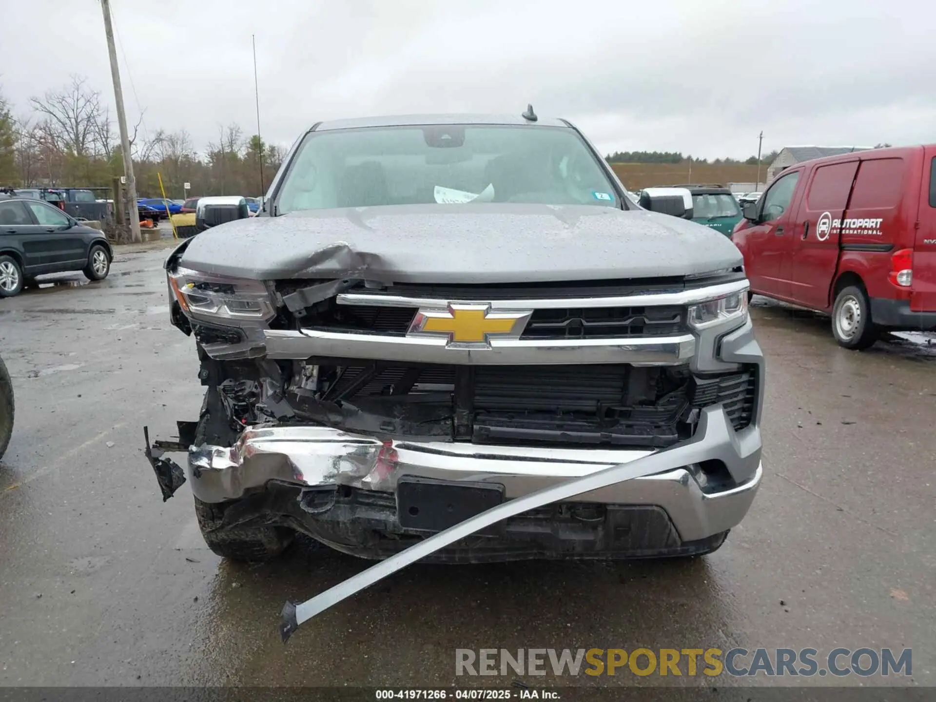 9 fotografías del automóvil dañado 1GCRKKEK3SZ107436 CHEVROLET SILVERADO 1500 2025