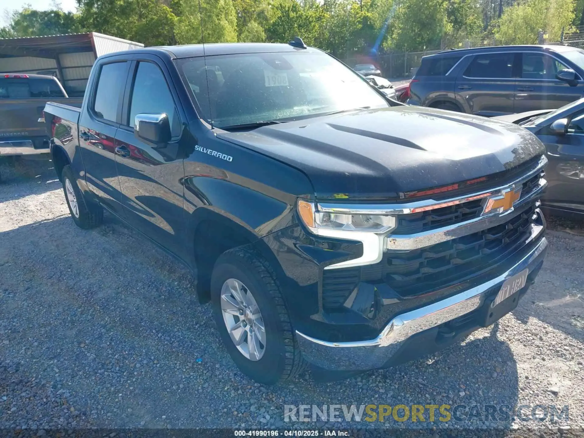 1 fotografías del automóvil dañado 1GCUKDED3SZ122848 CHEVROLET SILVERADO 1500 2025