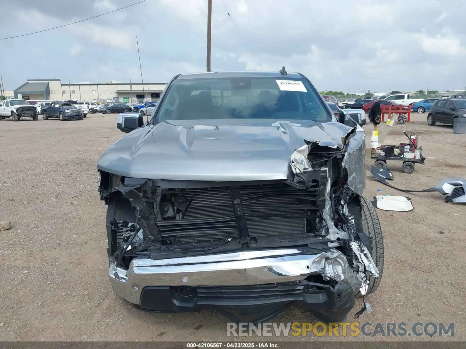 13 fotografías del automóvil dañado 2GCPACED3S1185905 CHEVROLET SILVERADO 1500 2025