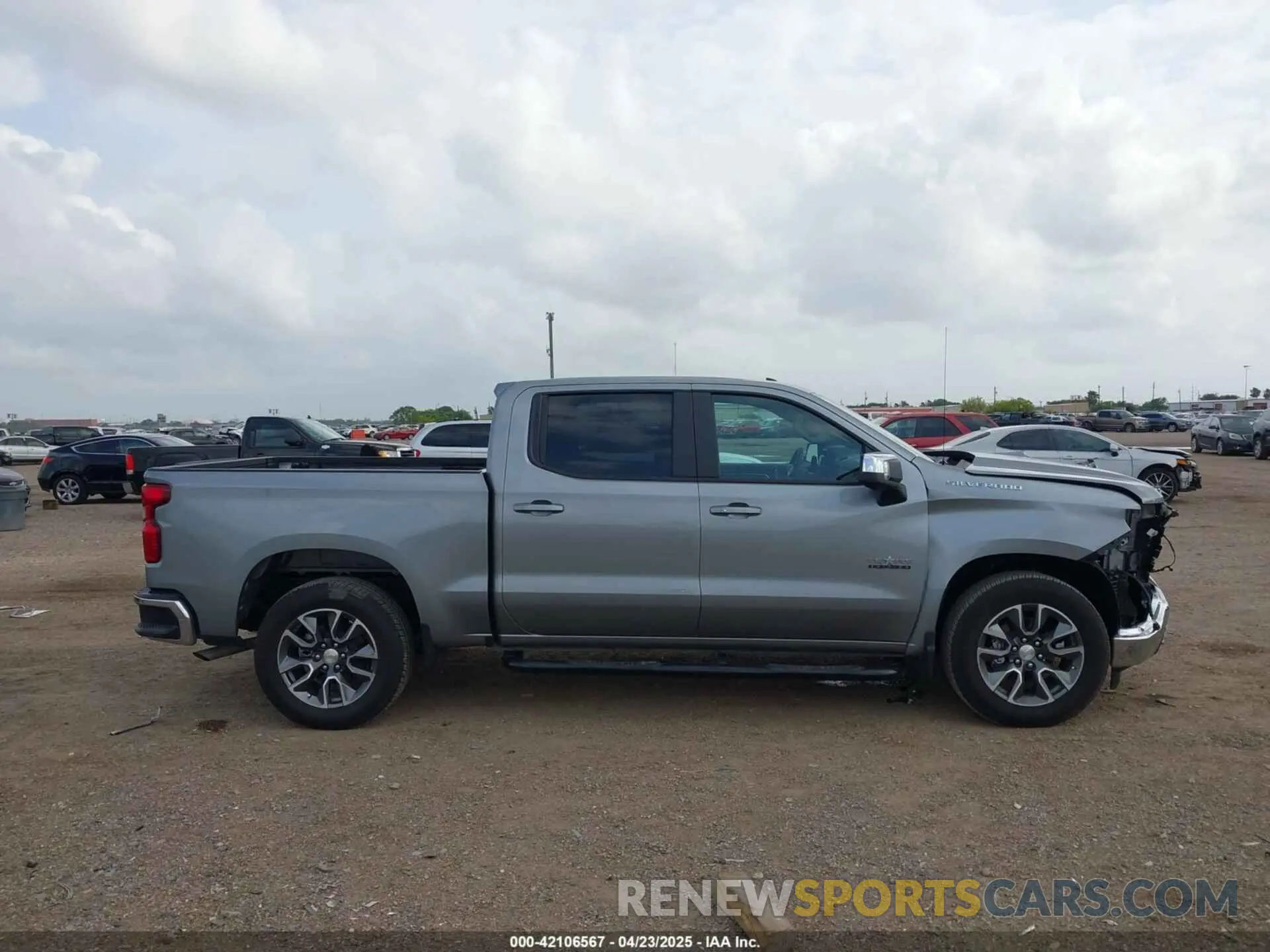 14 fotografías del automóvil dañado 2GCPACED3S1185905 CHEVROLET SILVERADO 1500 2025