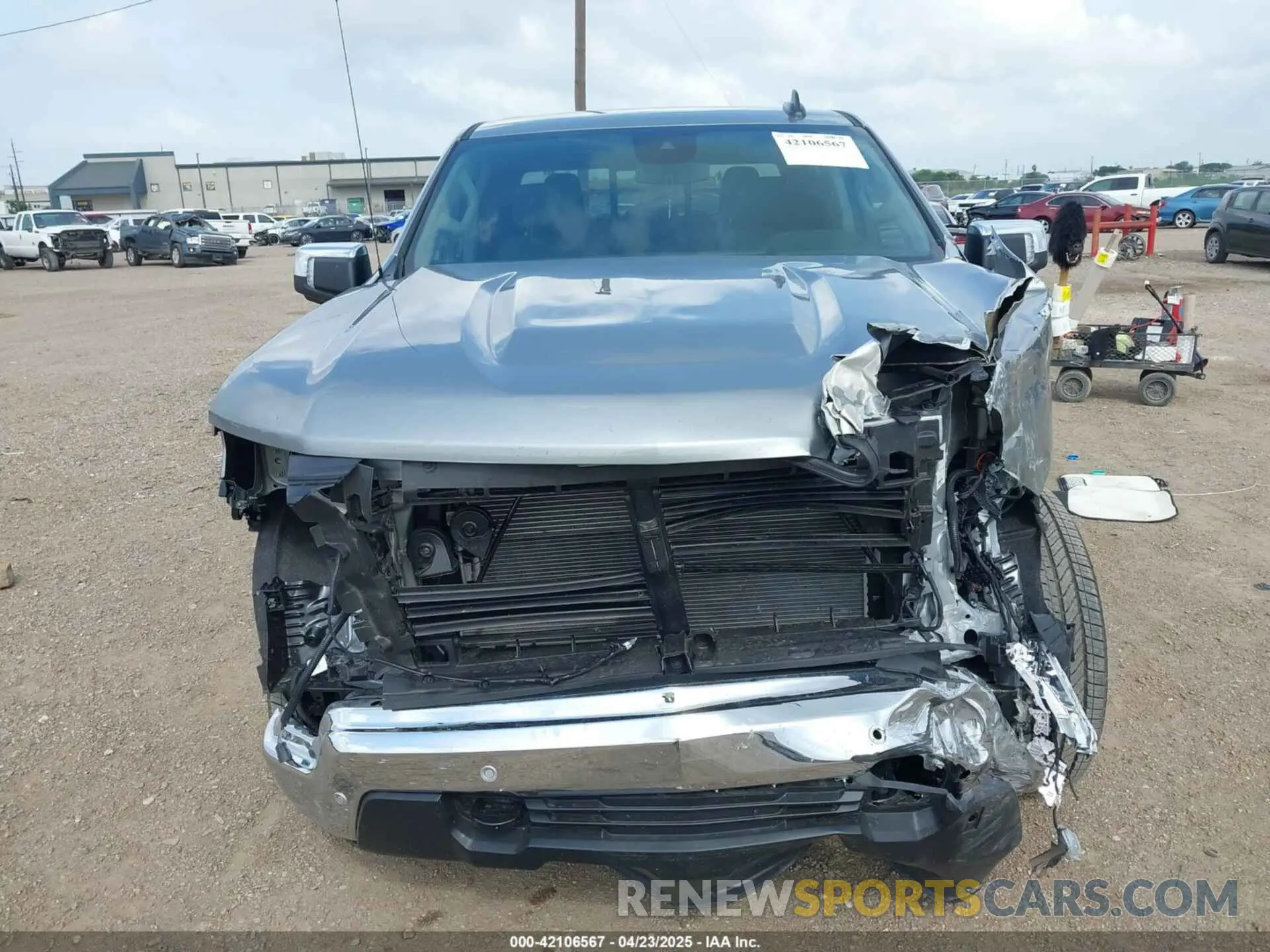 6 fotografías del automóvil dañado 2GCPACED3S1185905 CHEVROLET SILVERADO 1500 2025