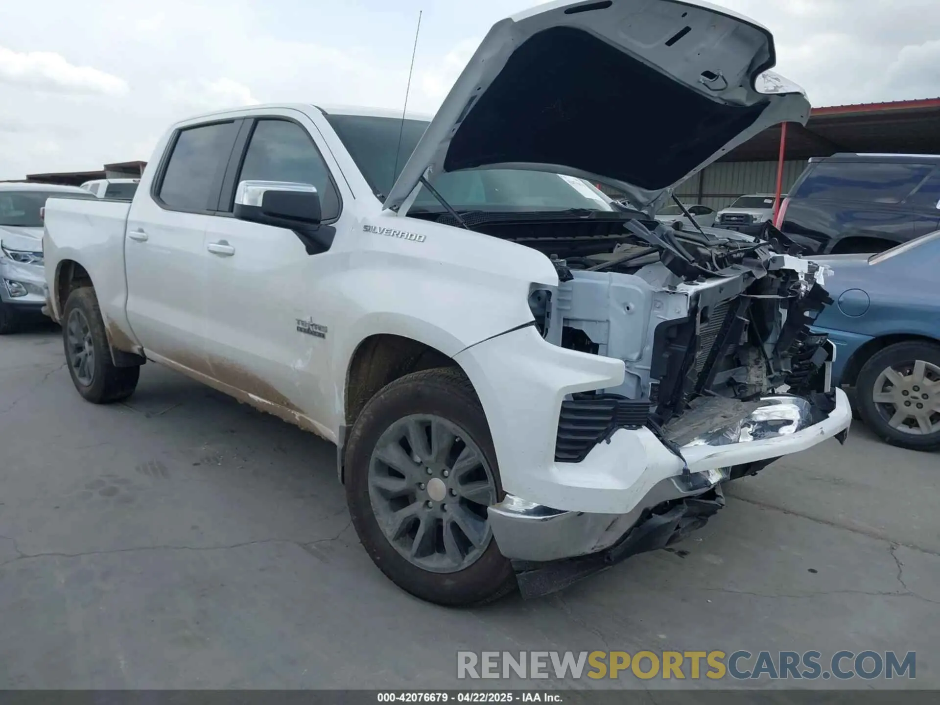 1 fotografías del automóvil dañado 2GCPACED6S1100507 CHEVROLET SILVERADO 1500 2025