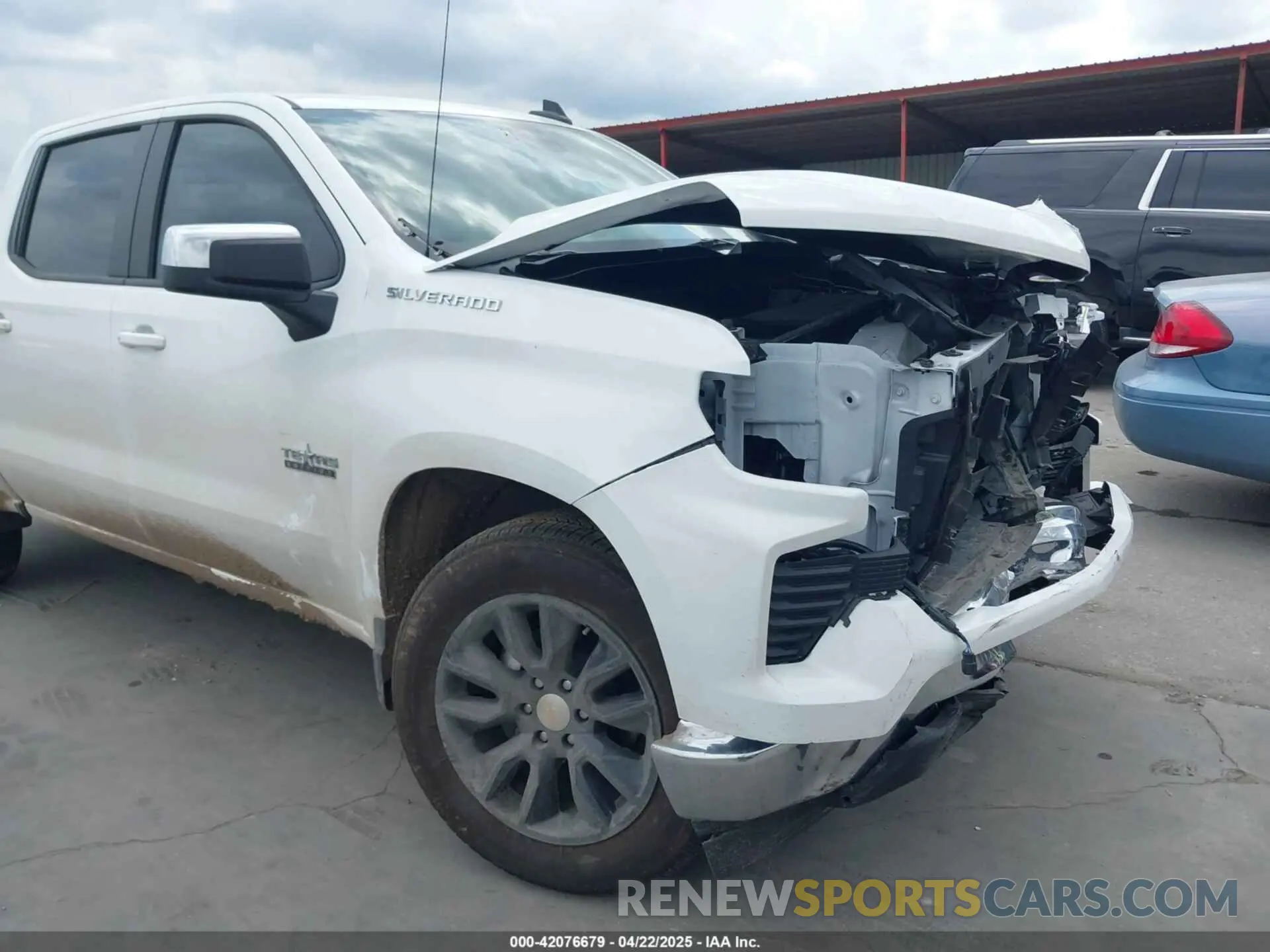 16 fotografías del automóvil dañado 2GCPACED6S1100507 CHEVROLET SILVERADO 1500 2025