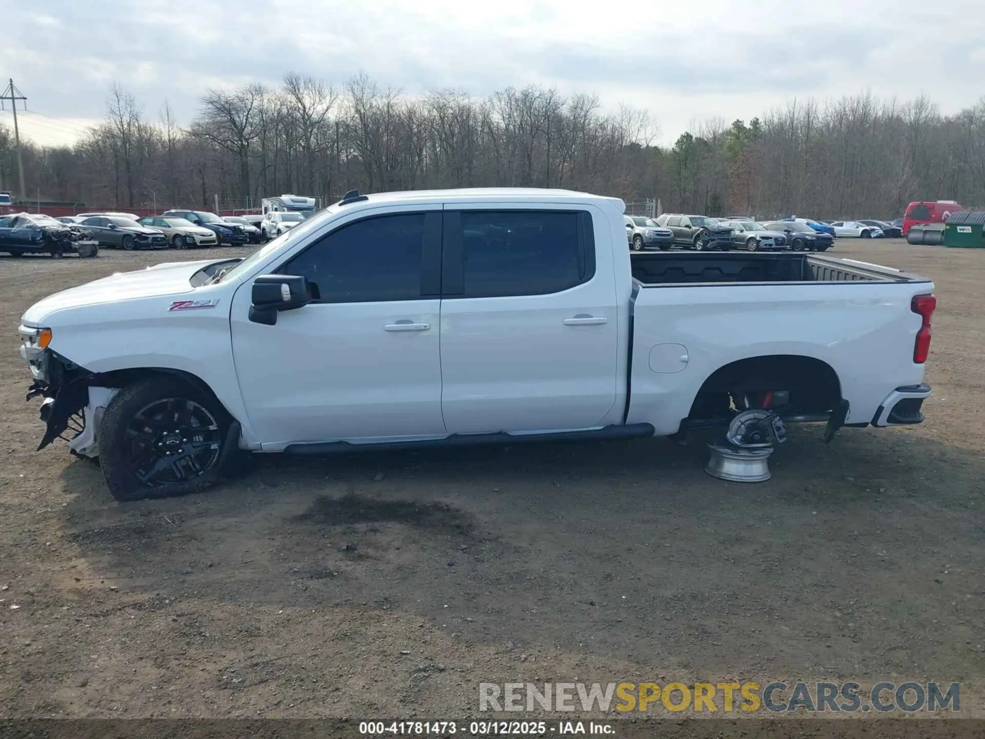 14 fotografías del automóvil dañado 2GCUKEED4S1135834 CHEVROLET SILVERADO 1500 2025