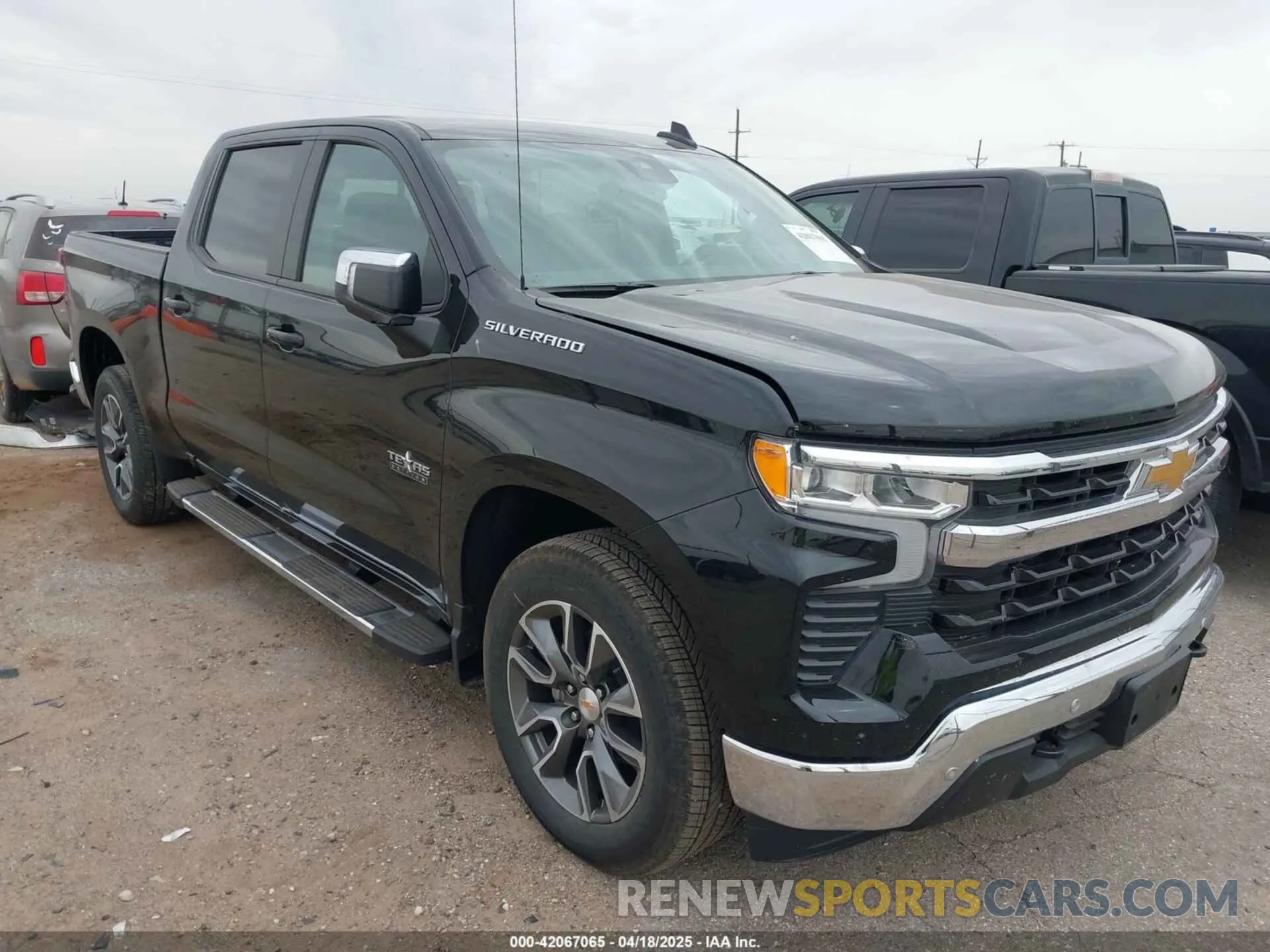 1 fotografías del automóvil dañado 3GCPACEDXSG218339 CHEVROLET SILVERADO 1500 2025