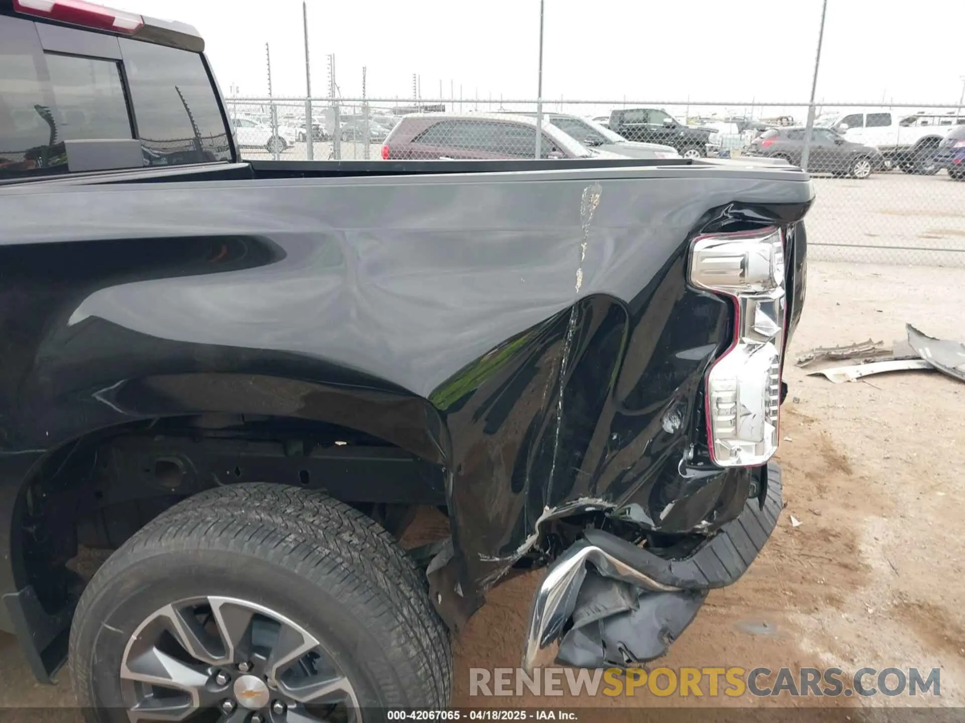 6 fotografías del automóvil dañado 3GCPACEDXSG218339 CHEVROLET SILVERADO 1500 2025