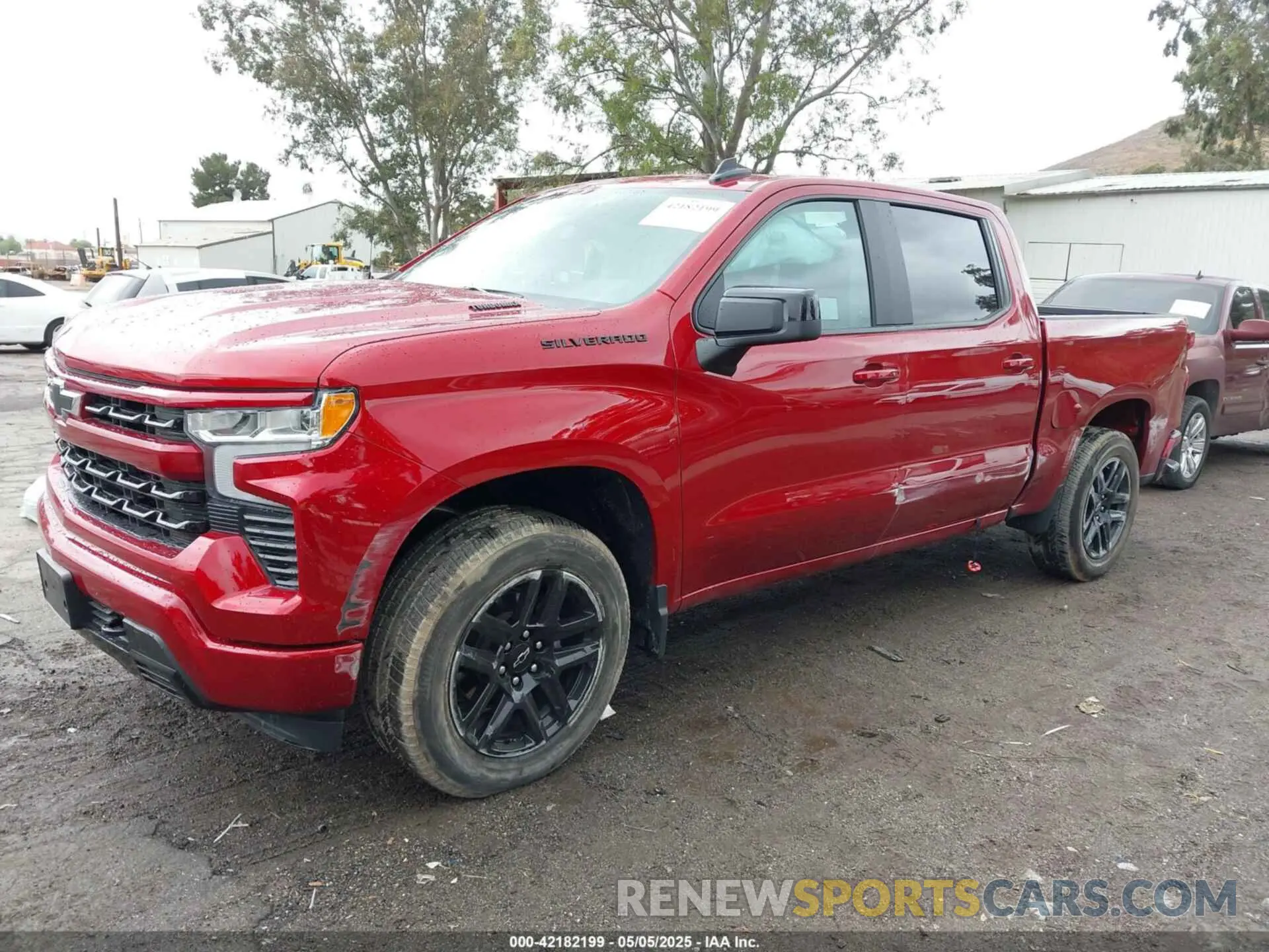 2 fotografías del automóvil dañado 3GCPADEKXSG184150 CHEVROLET SILVERADO 1500 2025