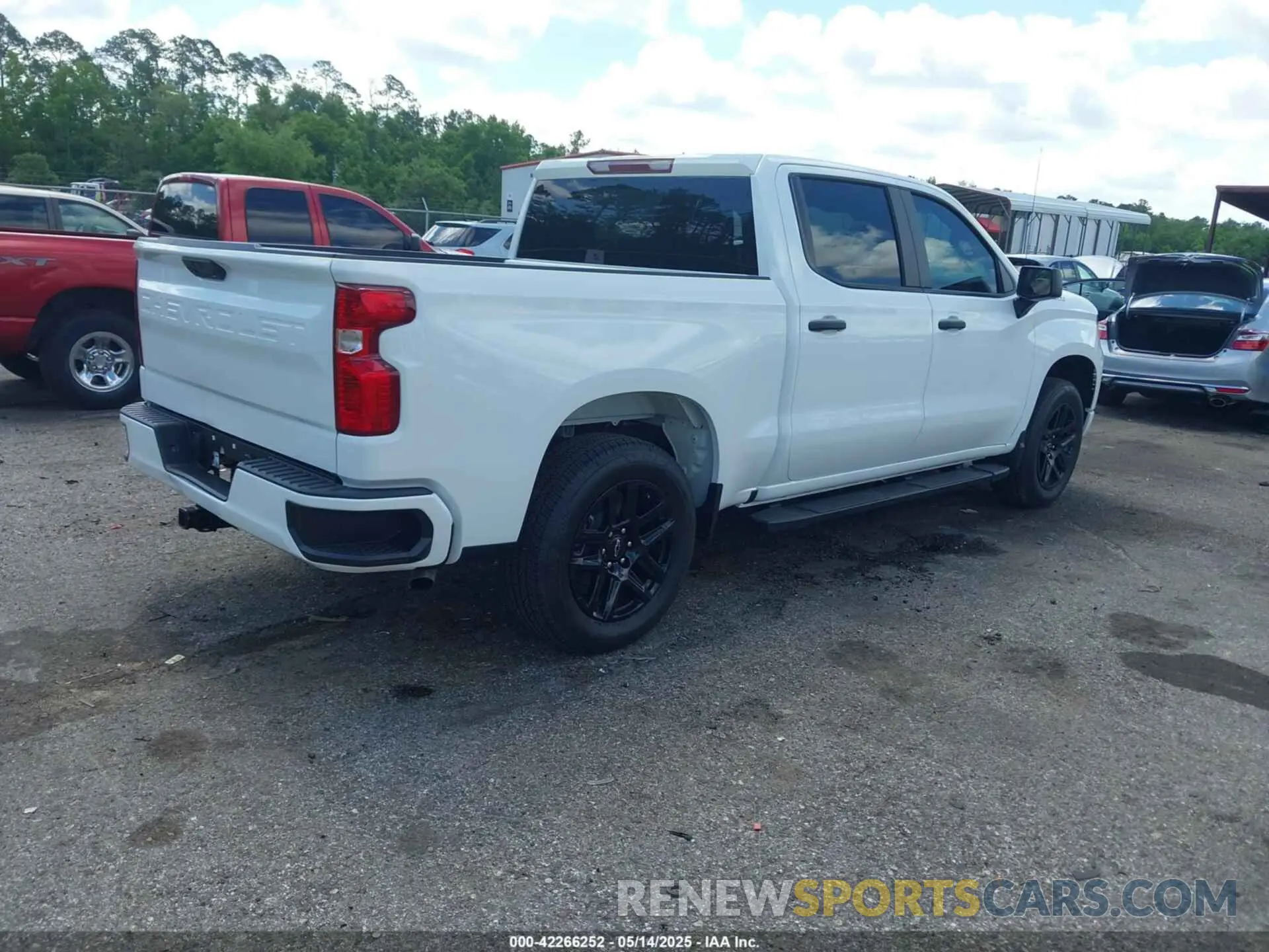 4 fotografías del automóvil dañado 3GCPKBEK7SG141712 CHEVROLET SILVERADO 1500 2025