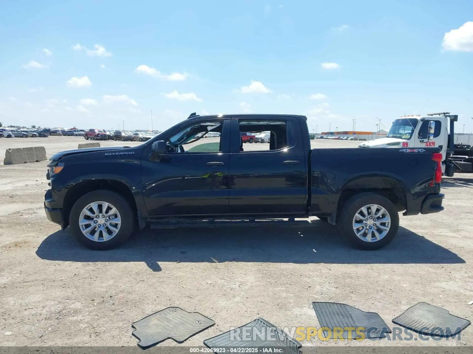 14 fotografías del automóvil dañado 3GCPKBEK9SG140738 CHEVROLET SILVERADO 1500 2025