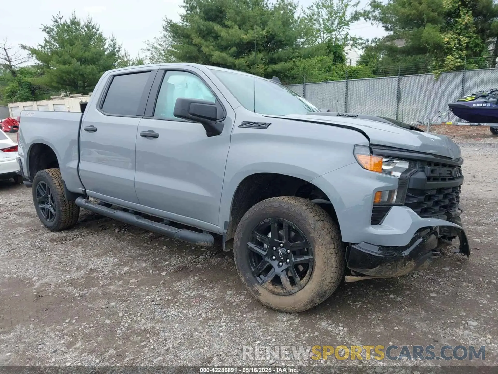 1 fotografías del automóvil dañado 3GCPKCEK5SG187190 CHEVROLET SILVERADO 1500 2025