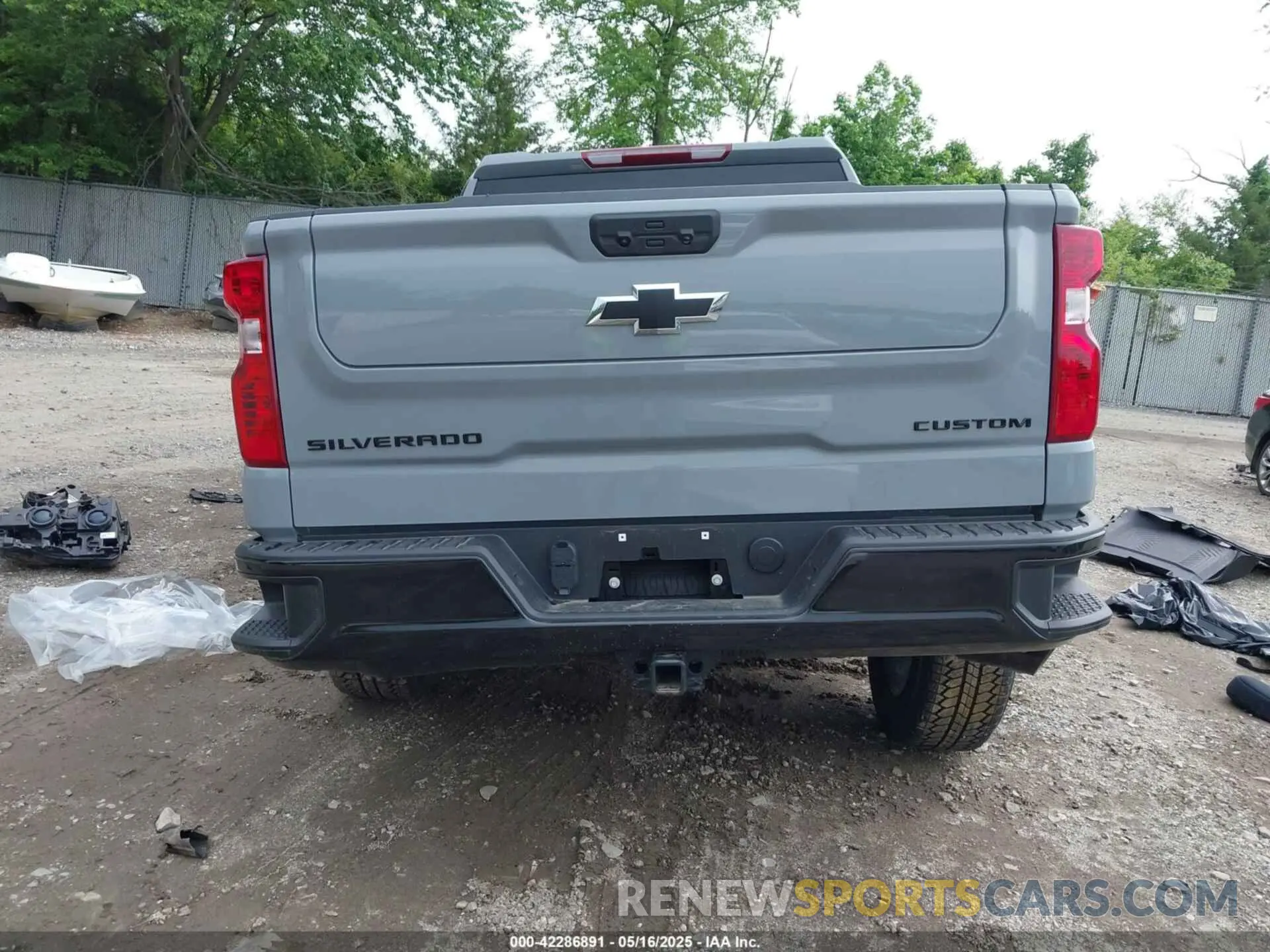17 fotografías del automóvil dañado 3GCPKCEK5SG187190 CHEVROLET SILVERADO 1500 2025