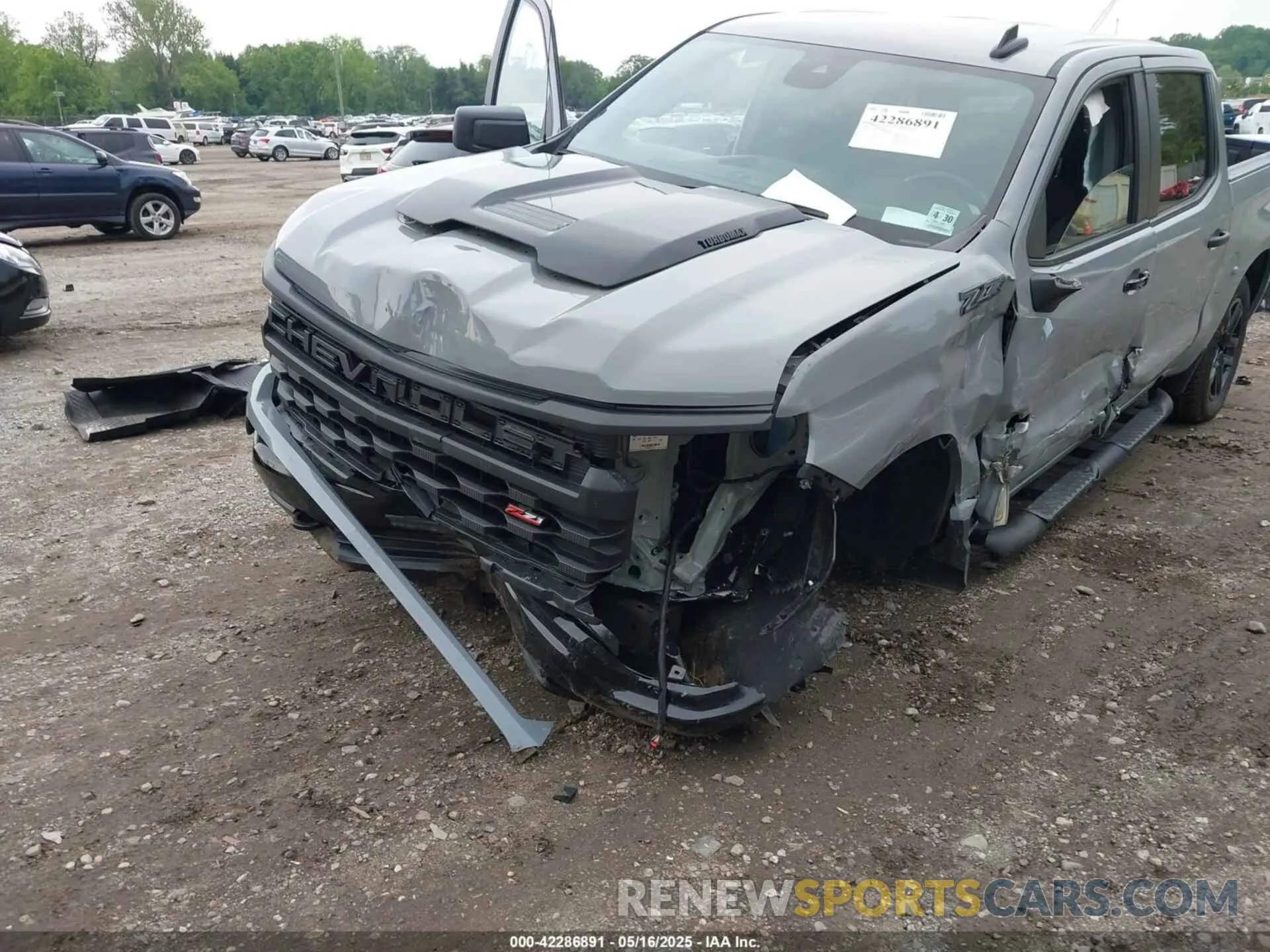 6 fotografías del automóvil dañado 3GCPKCEK5SG187190 CHEVROLET SILVERADO 1500 2025