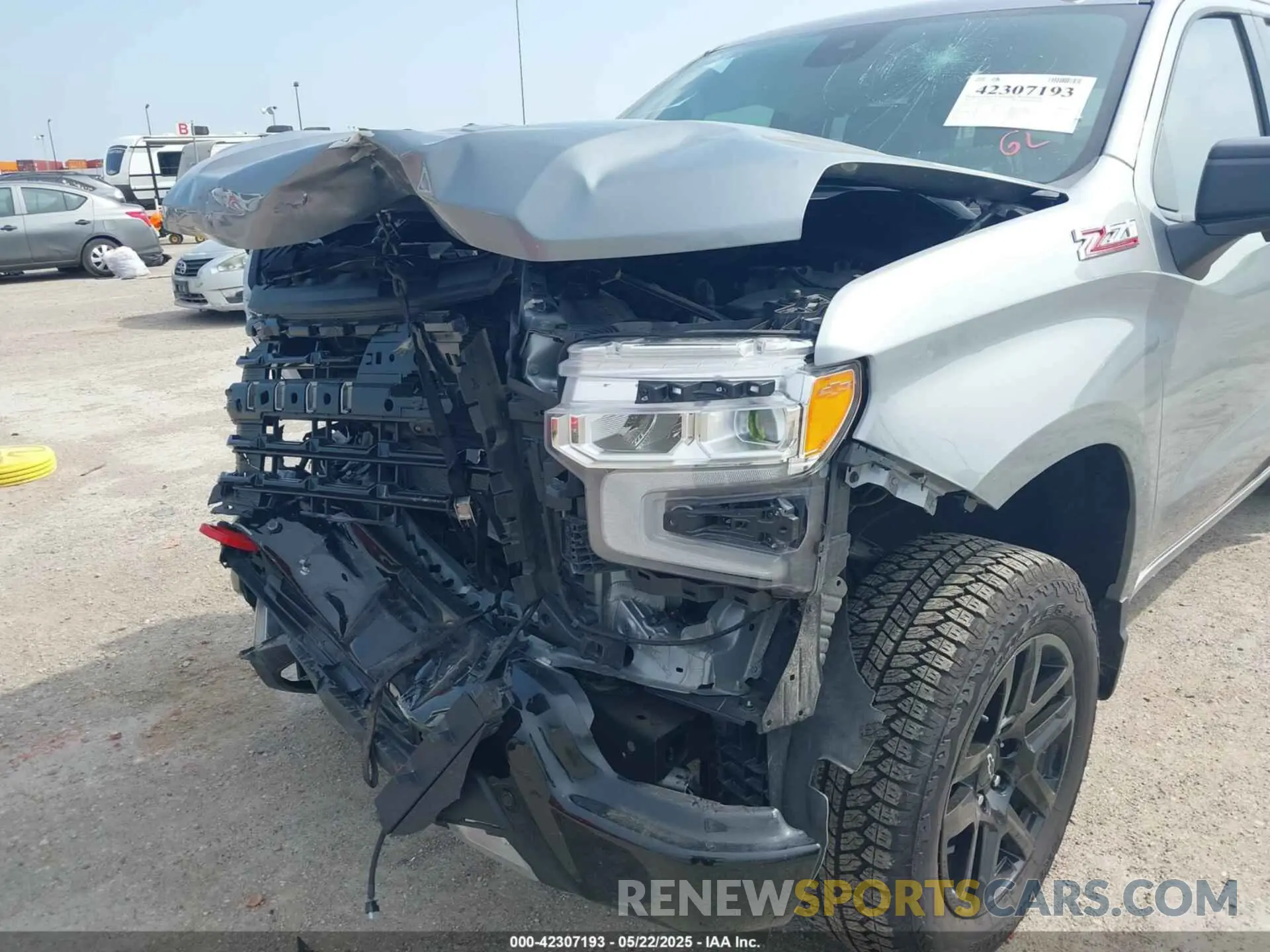 6 fotografías del automóvil dañado 3GCUKFED7SG101691 CHEVROLET SILVERADO 1500 2025