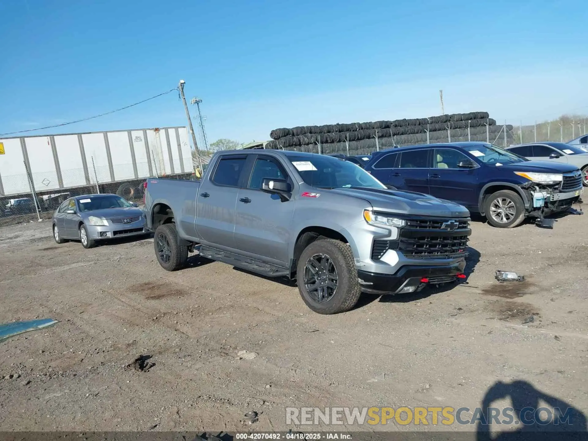 1 fotografías del automóvil dañado 3GCUKFED7SG169683 CHEVROLET SILVERADO 1500 2025