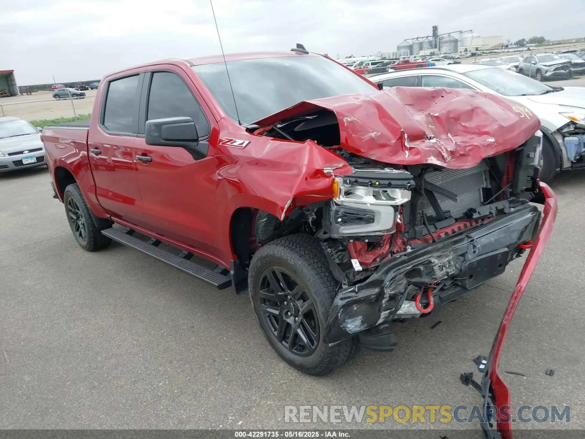 1 fotografías del automóvil dañado 3GCUKFEL3SG226064 CHEVROLET SILVERADO 1500 2025