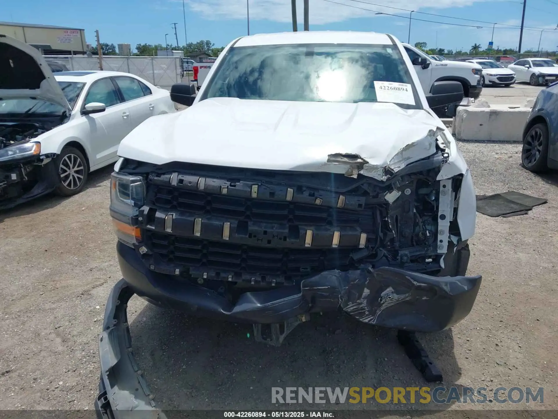 6 fotografías del automóvil dañado 2GCRCNEC9K1127173 CHEVROLET SILVERADO 1500 LD 2019