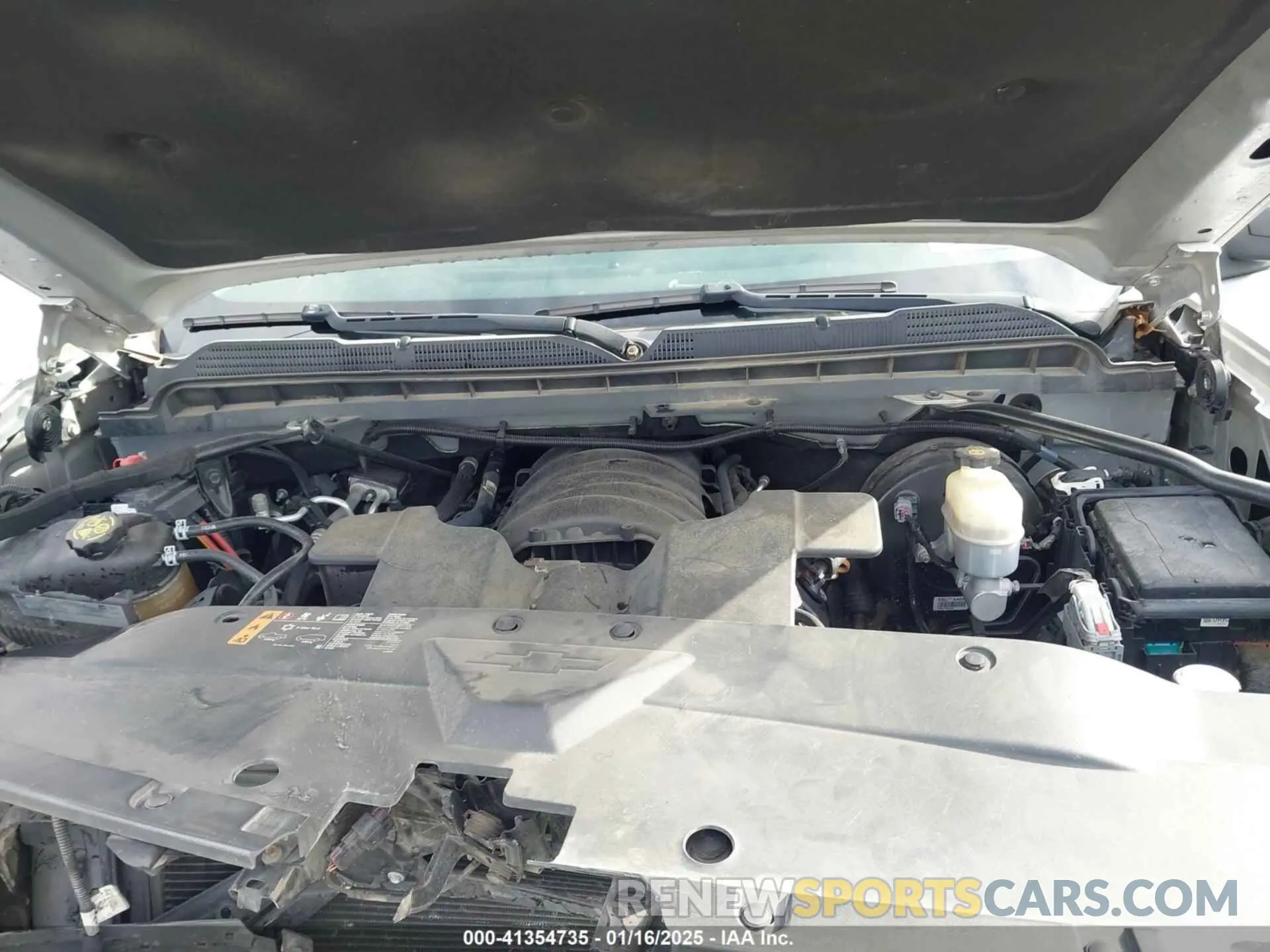 10 fotografías del automóvil dañado 2GCRCPEC4K1151683 CHEVROLET SILVERADO 1500 LD 2019