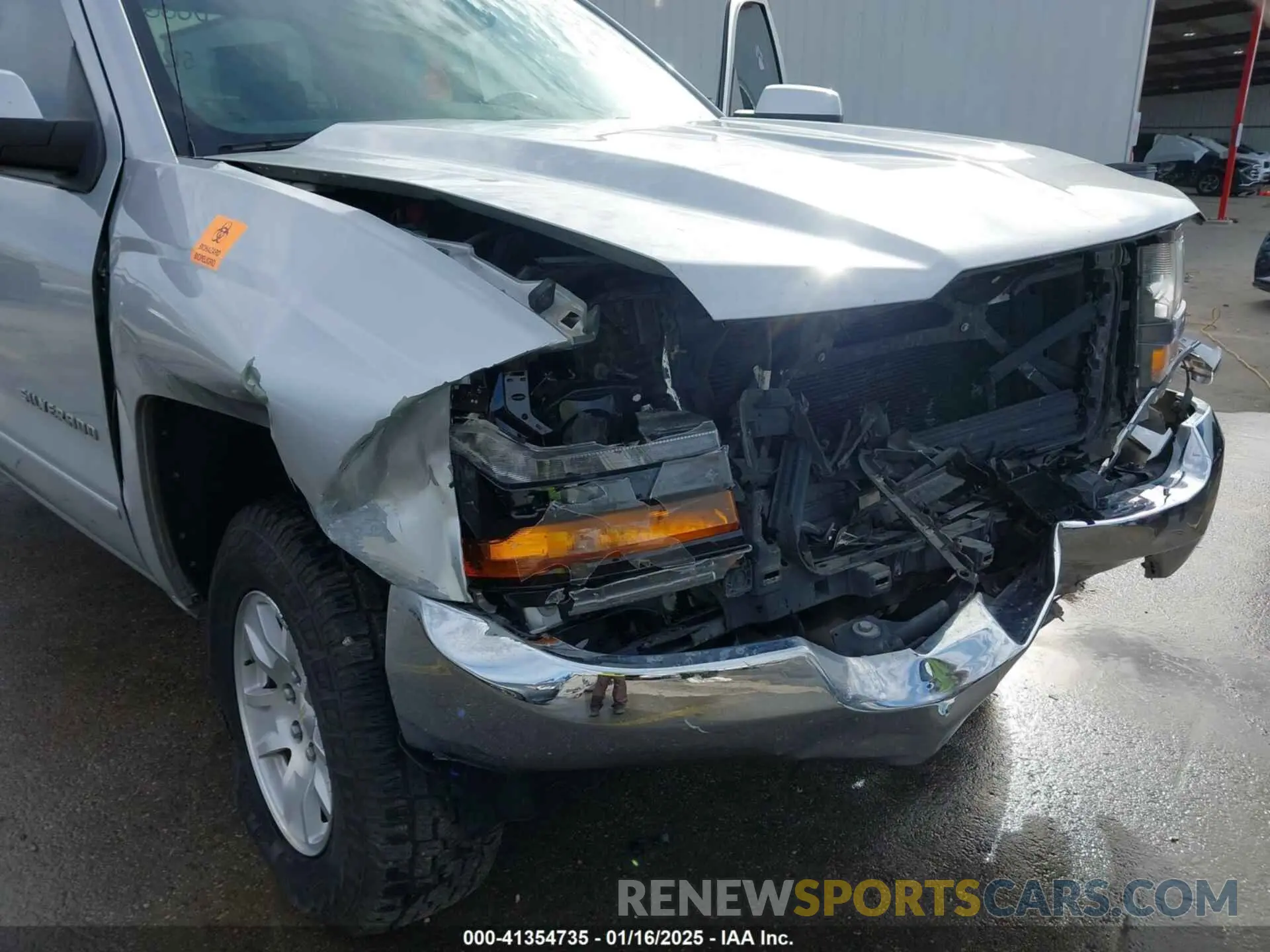 17 fotografías del automóvil dañado 2GCRCPEC4K1151683 CHEVROLET SILVERADO 1500 LD 2019