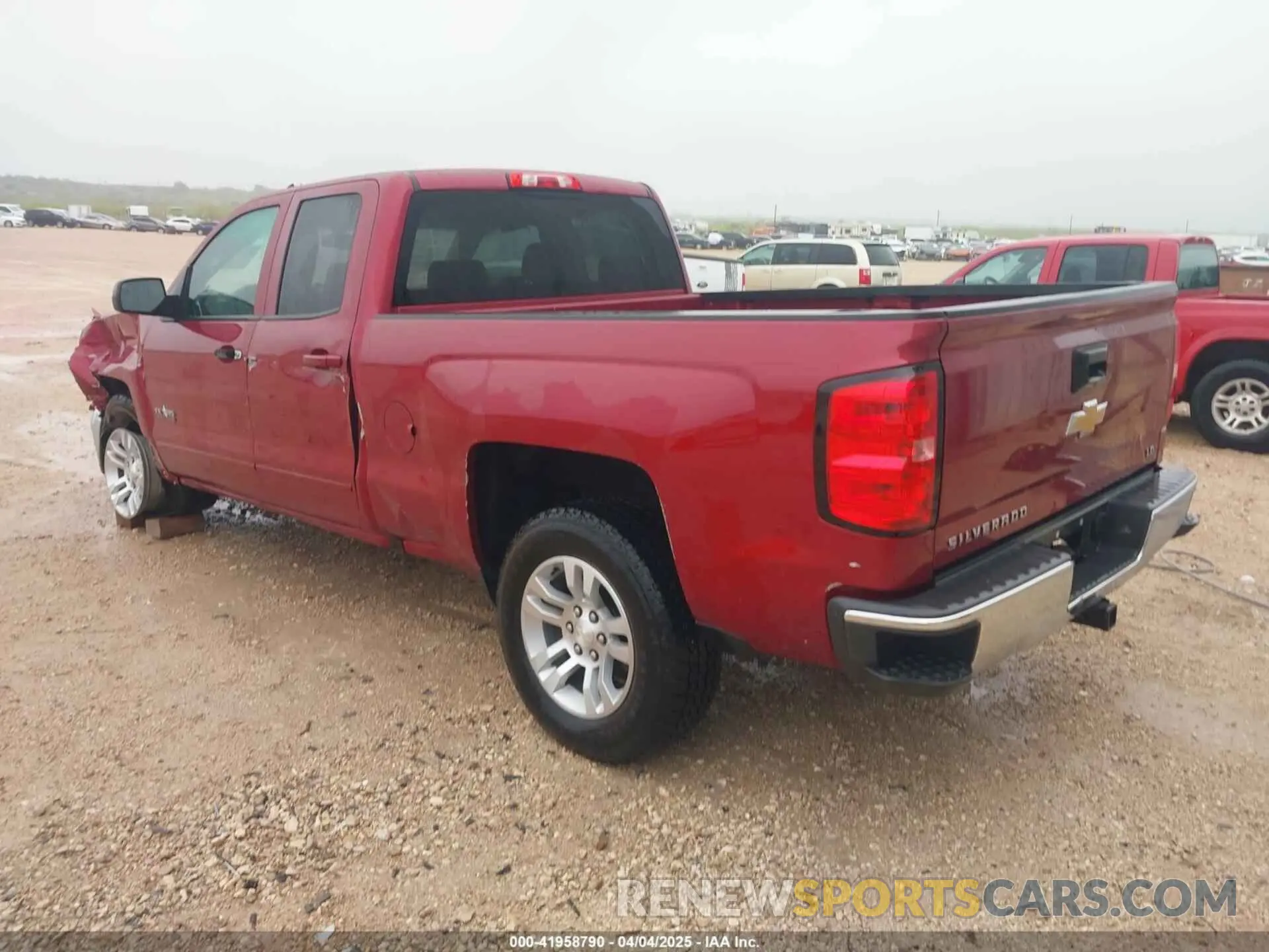 3 fotografías del automóvil dañado 2GCRCPEC9K1126391 CHEVROLET SILVERADO 1500 LD 2019