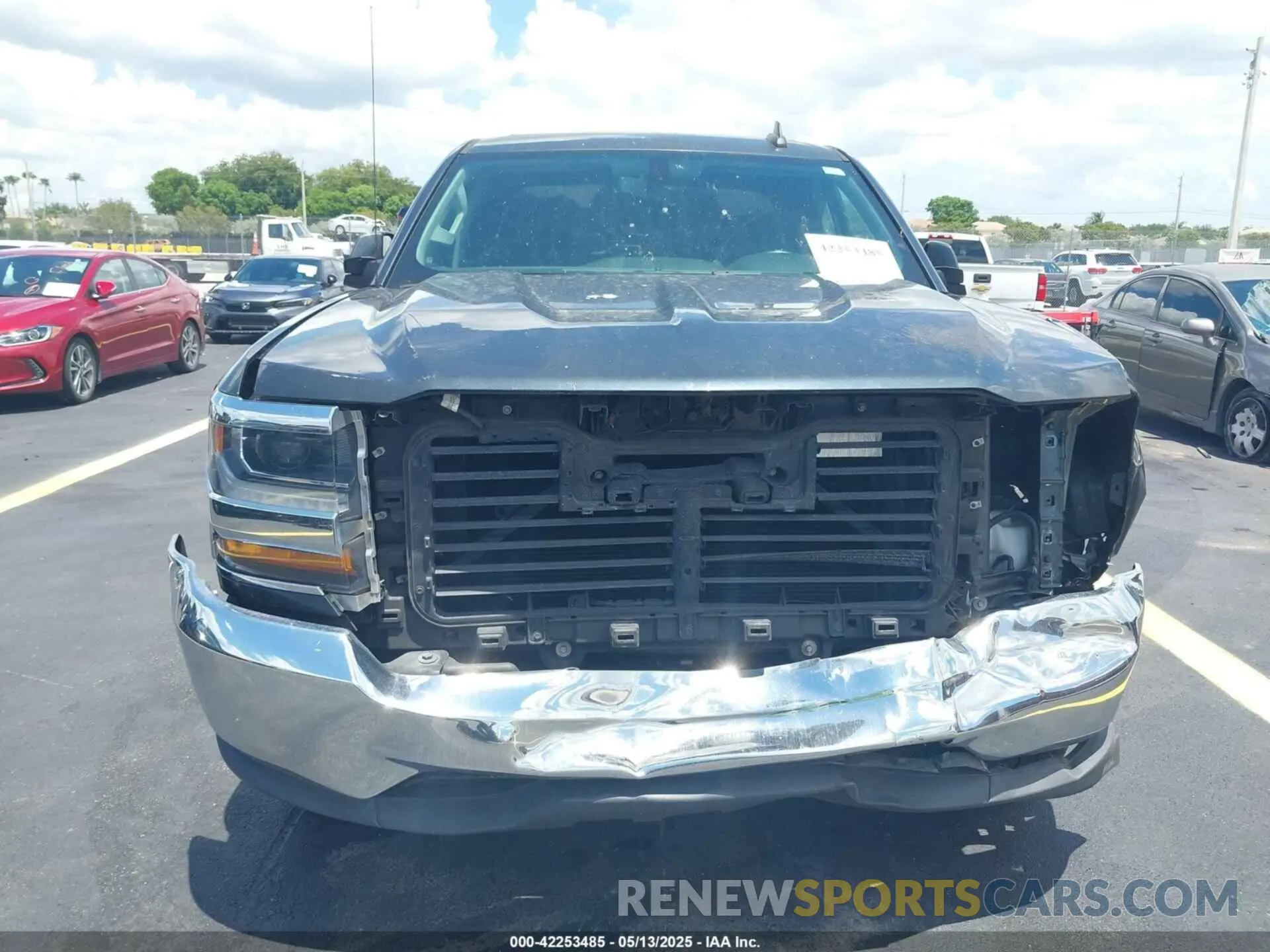 6 fotografías del automóvil dañado 2GCRCPEC9K1151906 CHEVROLET SILVERADO 1500 LD 2019