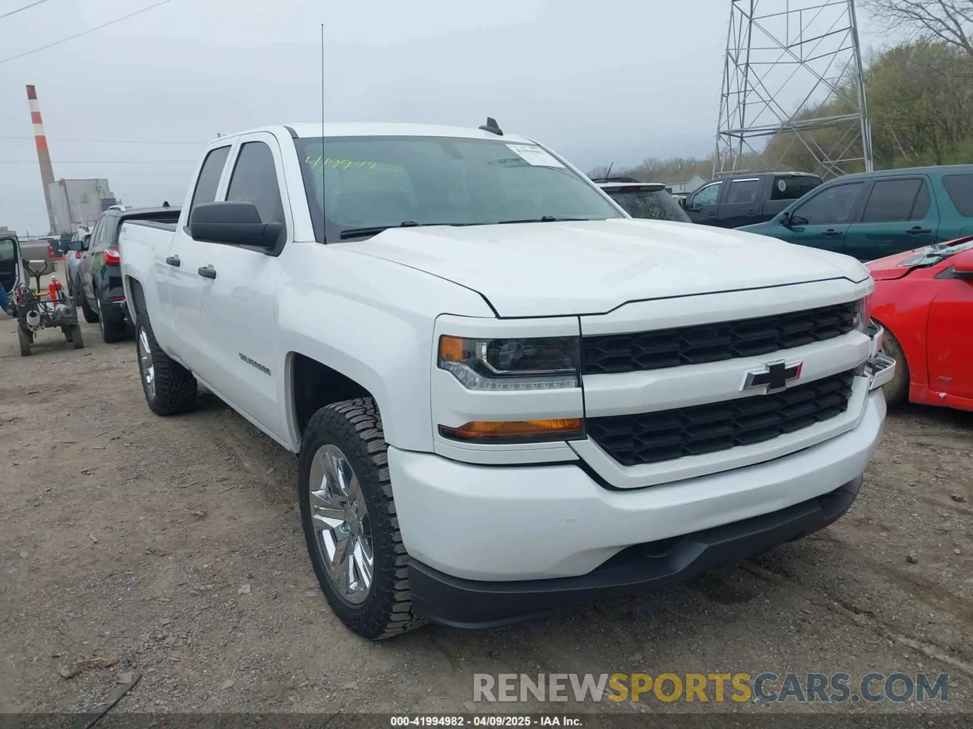 1 fotografías del automóvil dañado 2GCVKMEC2K1185573 CHEVROLET SILVERADO 1500 LD 2019