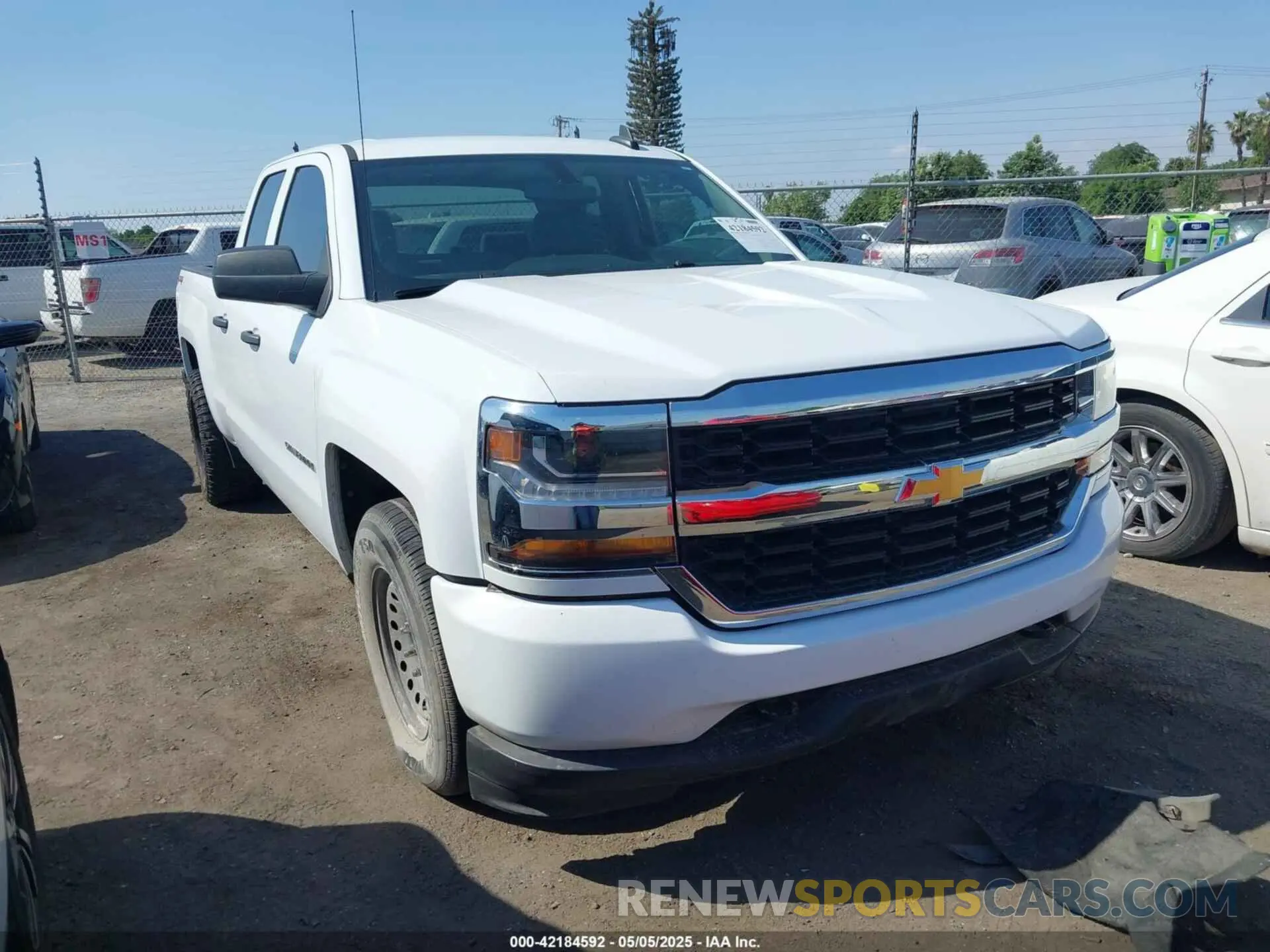 1 fotografías del automóvil dañado 2GCVKNEC3K1223916 CHEVROLET SILVERADO 1500 LD 2019