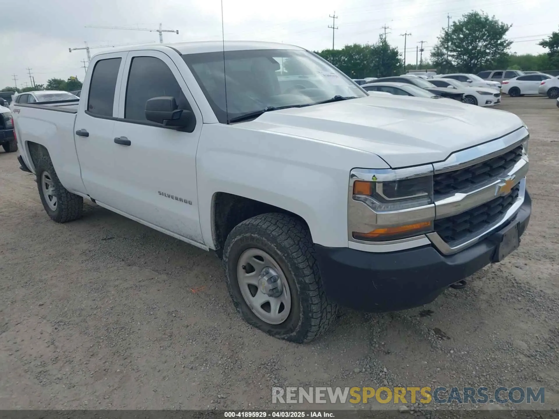 1 fotografías del automóvil dañado 2GCVKNEC4K1159529 CHEVROLET SILVERADO 1500 LD 2019