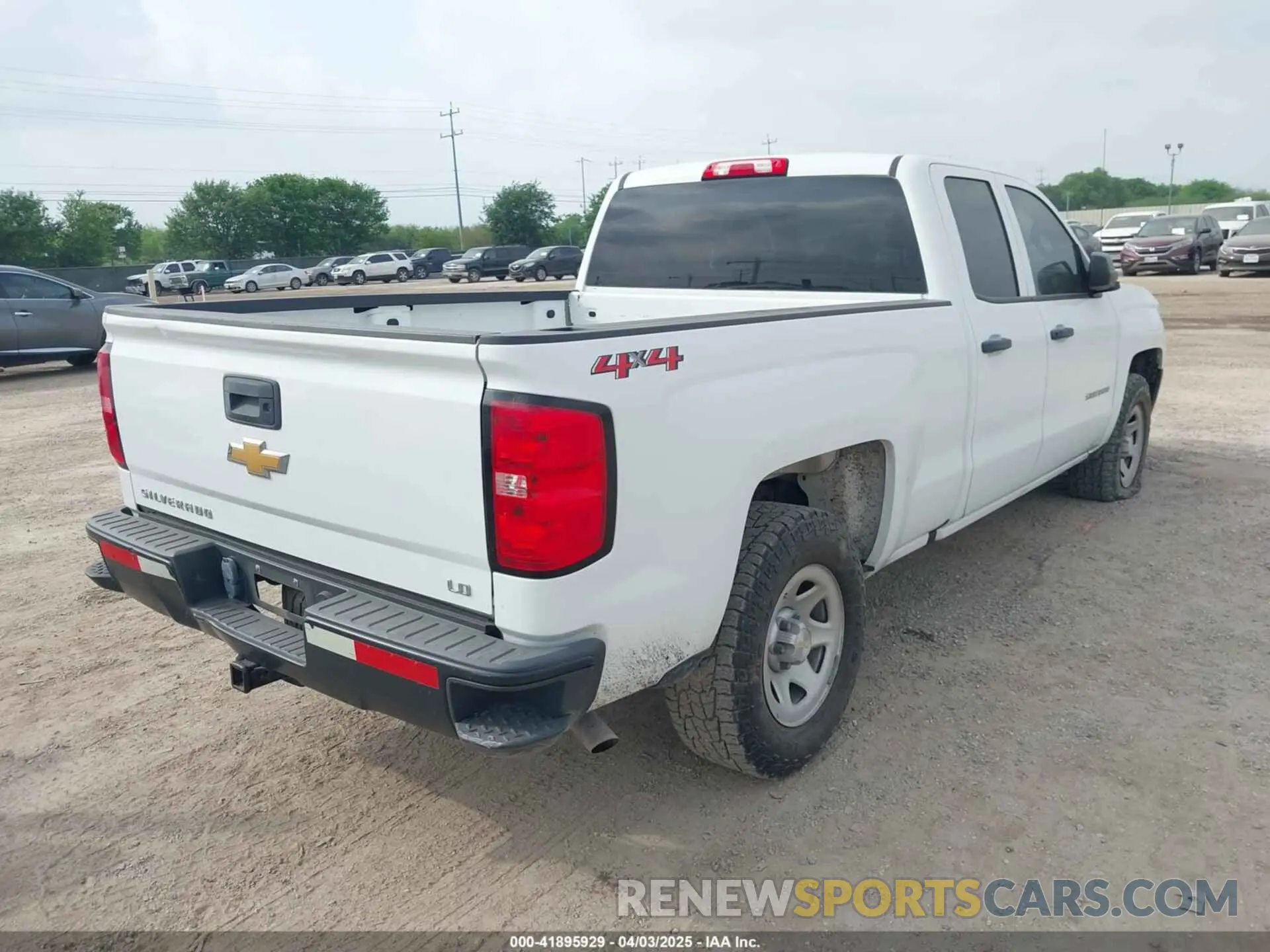 4 fotografías del automóvil dañado 2GCVKNEC4K1159529 CHEVROLET SILVERADO 1500 LD 2019