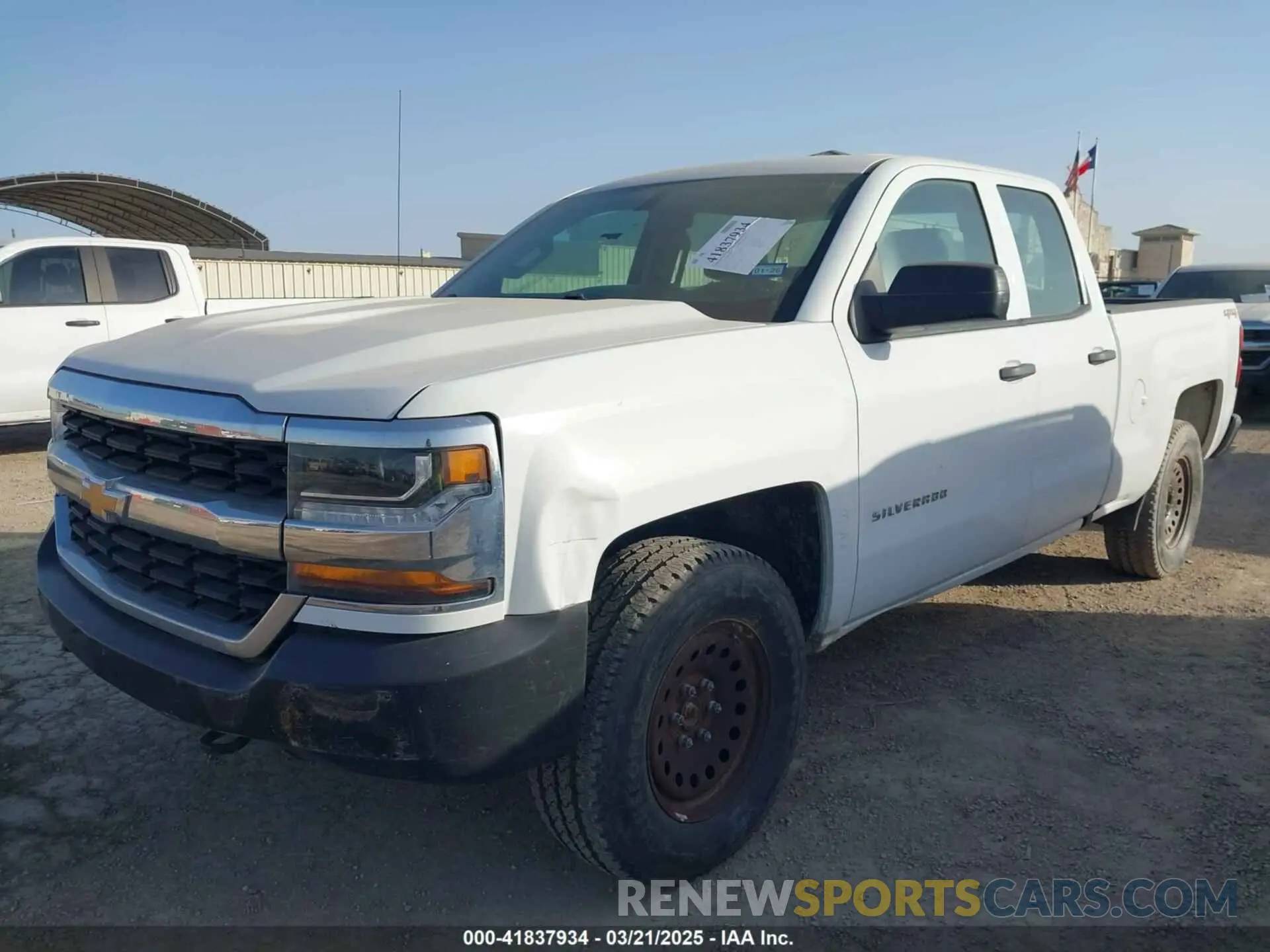 6 fotografías del automóvil dañado 2GCVKNEC5K1163637 CHEVROLET SILVERADO 1500 LD 2019