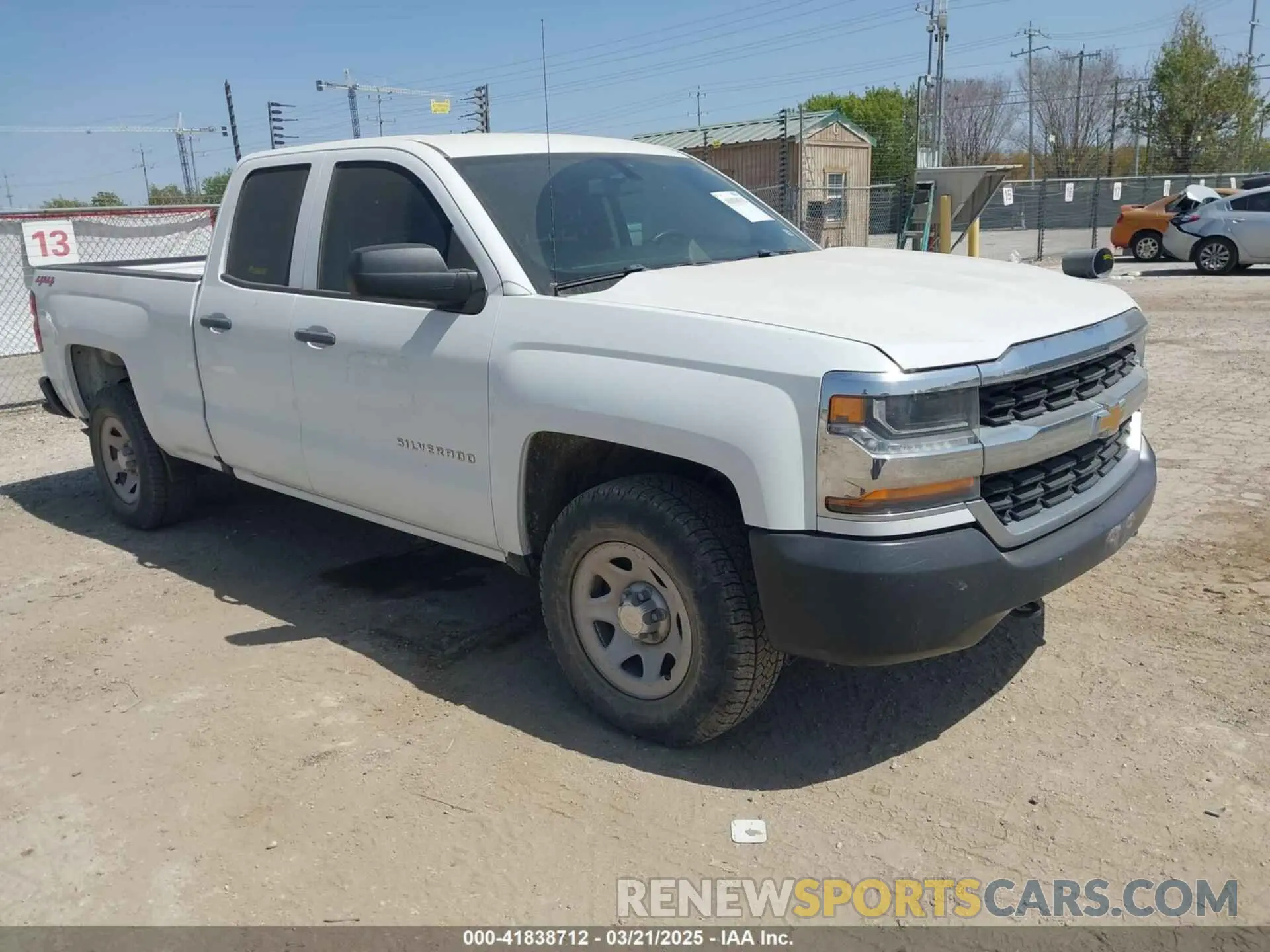 1 fotografías del automóvil dañado 2GCVKNEC7K1160643 CHEVROLET SILVERADO 1500 LD 2019