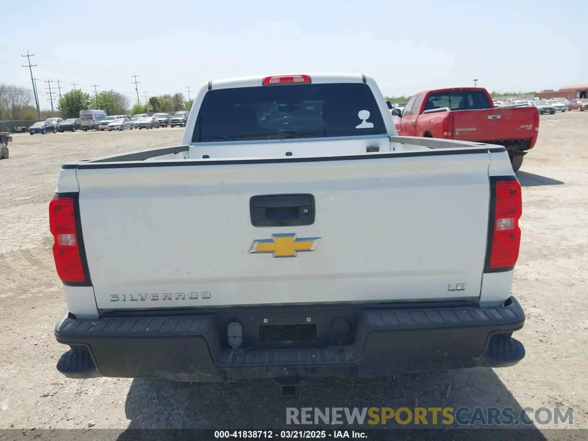 16 fotografías del automóvil dañado 2GCVKNEC7K1160643 CHEVROLET SILVERADO 1500 LD 2019