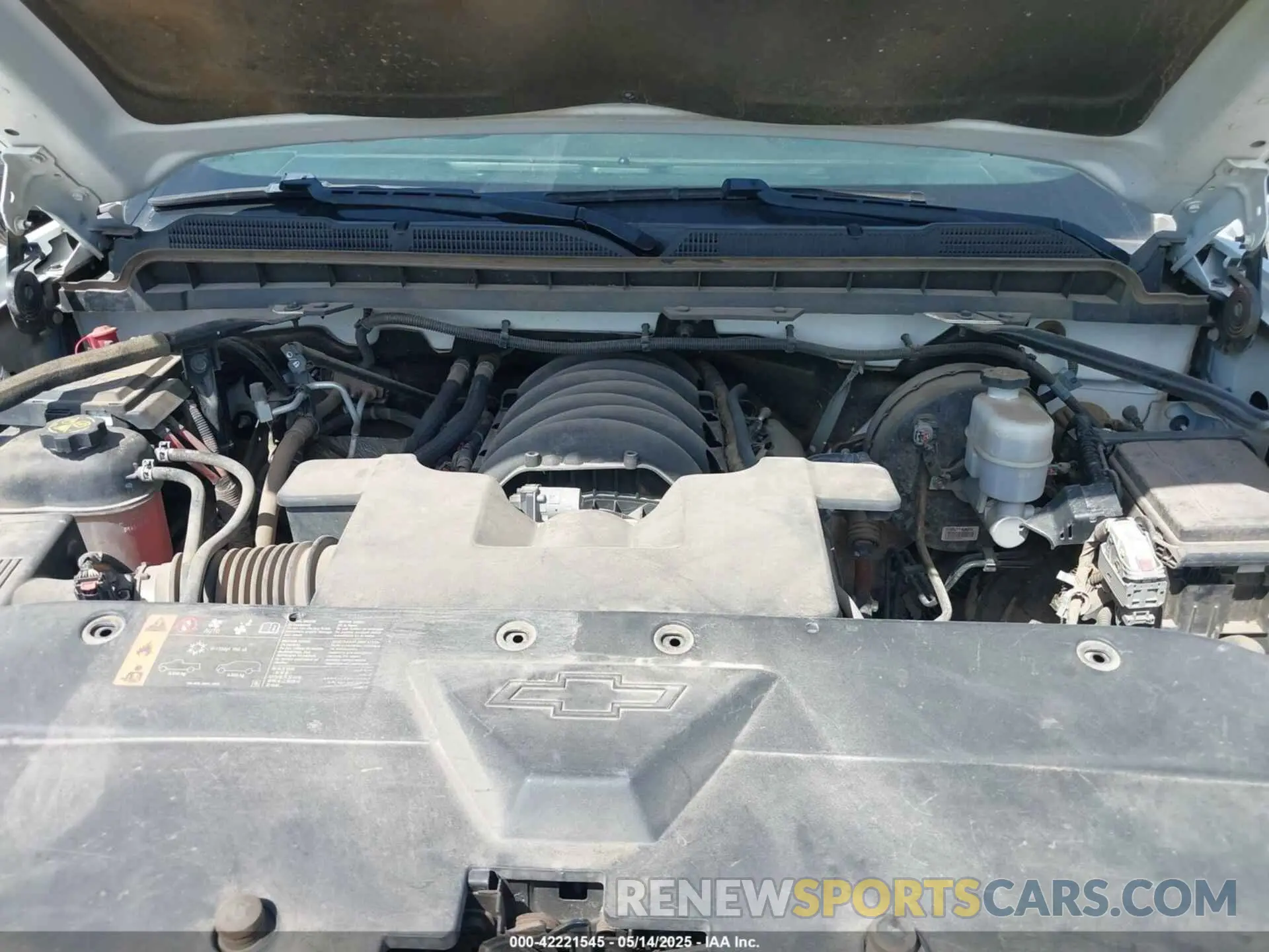 10 fotografías del automóvil dañado 2GCVKNECXK1164038 CHEVROLET SILVERADO 1500 LD 2019