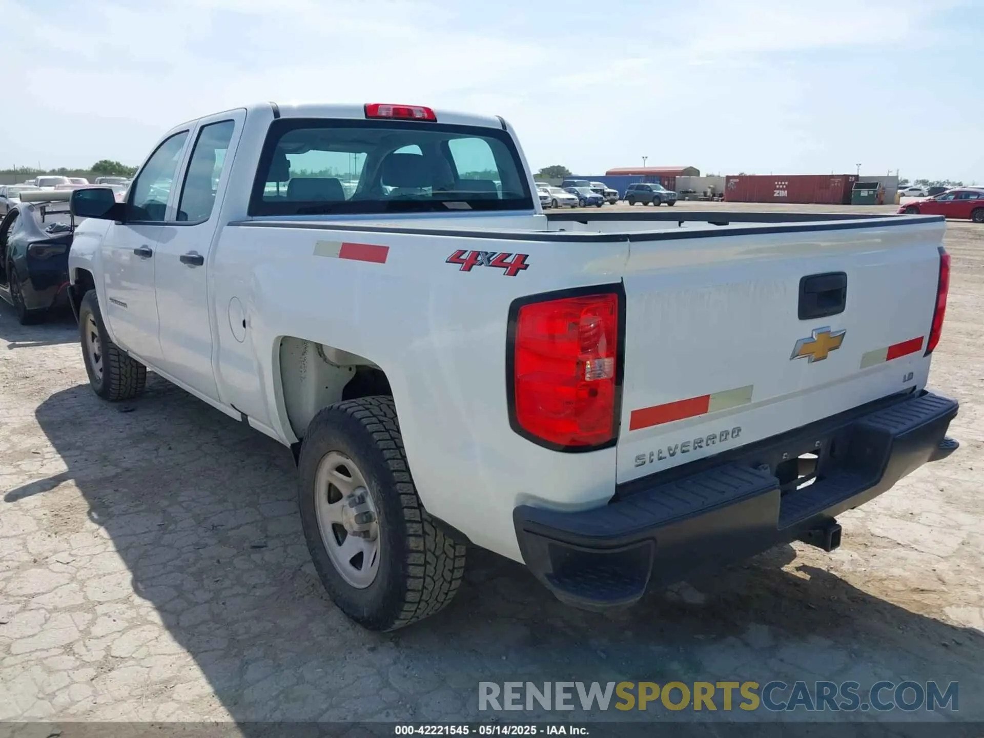 3 fotografías del automóvil dañado 2GCVKNECXK1164038 CHEVROLET SILVERADO 1500 LD 2019
