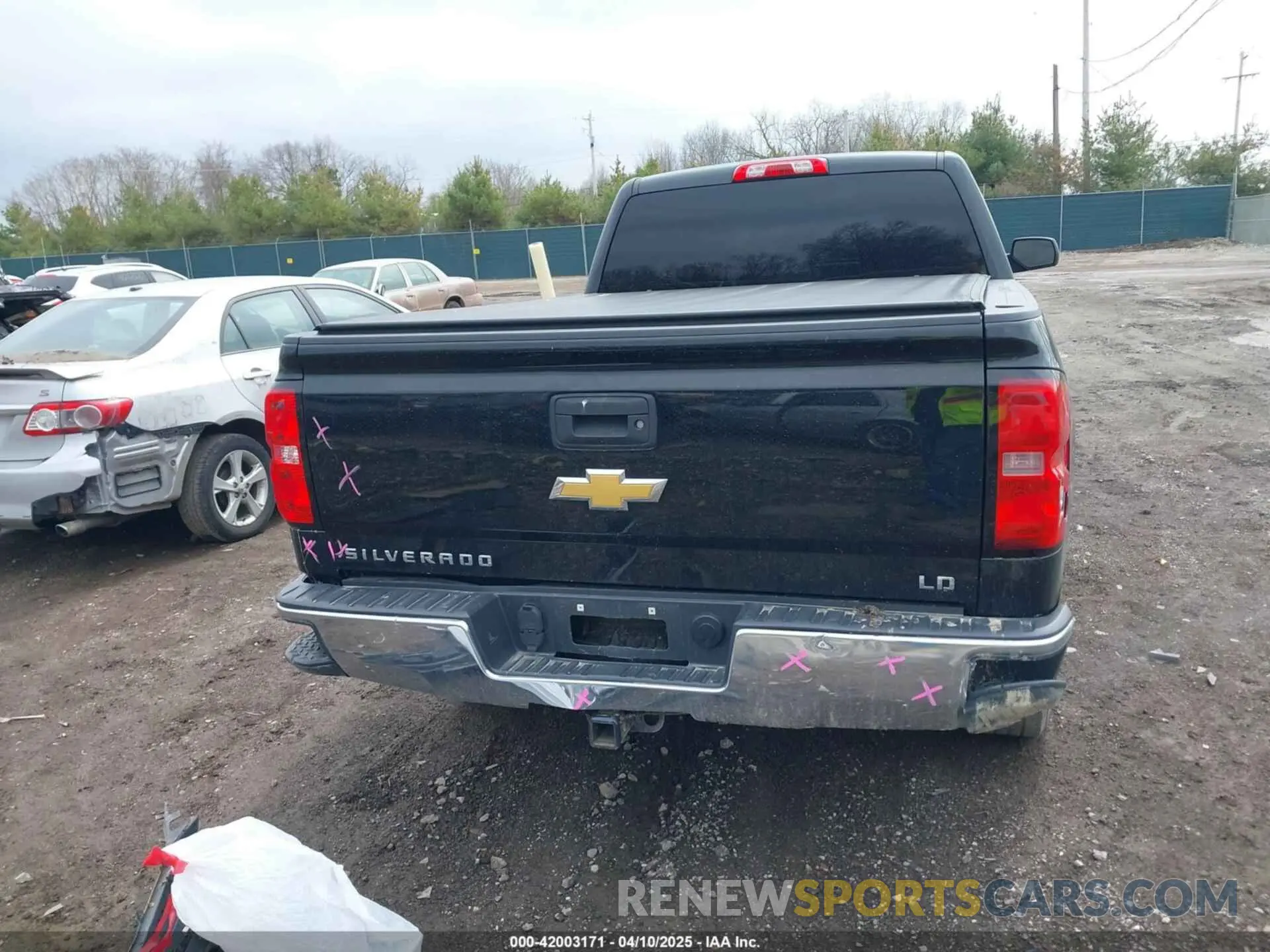 16 fotografías del automóvil dañado 2GCVKPEC0K1142254 CHEVROLET SILVERADO 1500 LD 2019