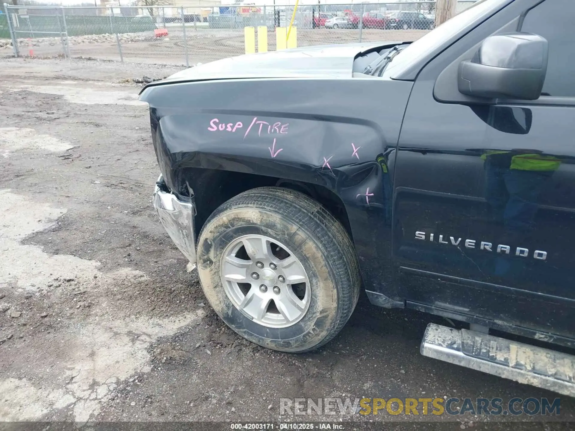 6 fotografías del automóvil dañado 2GCVKPEC0K1142254 CHEVROLET SILVERADO 1500 LD 2019