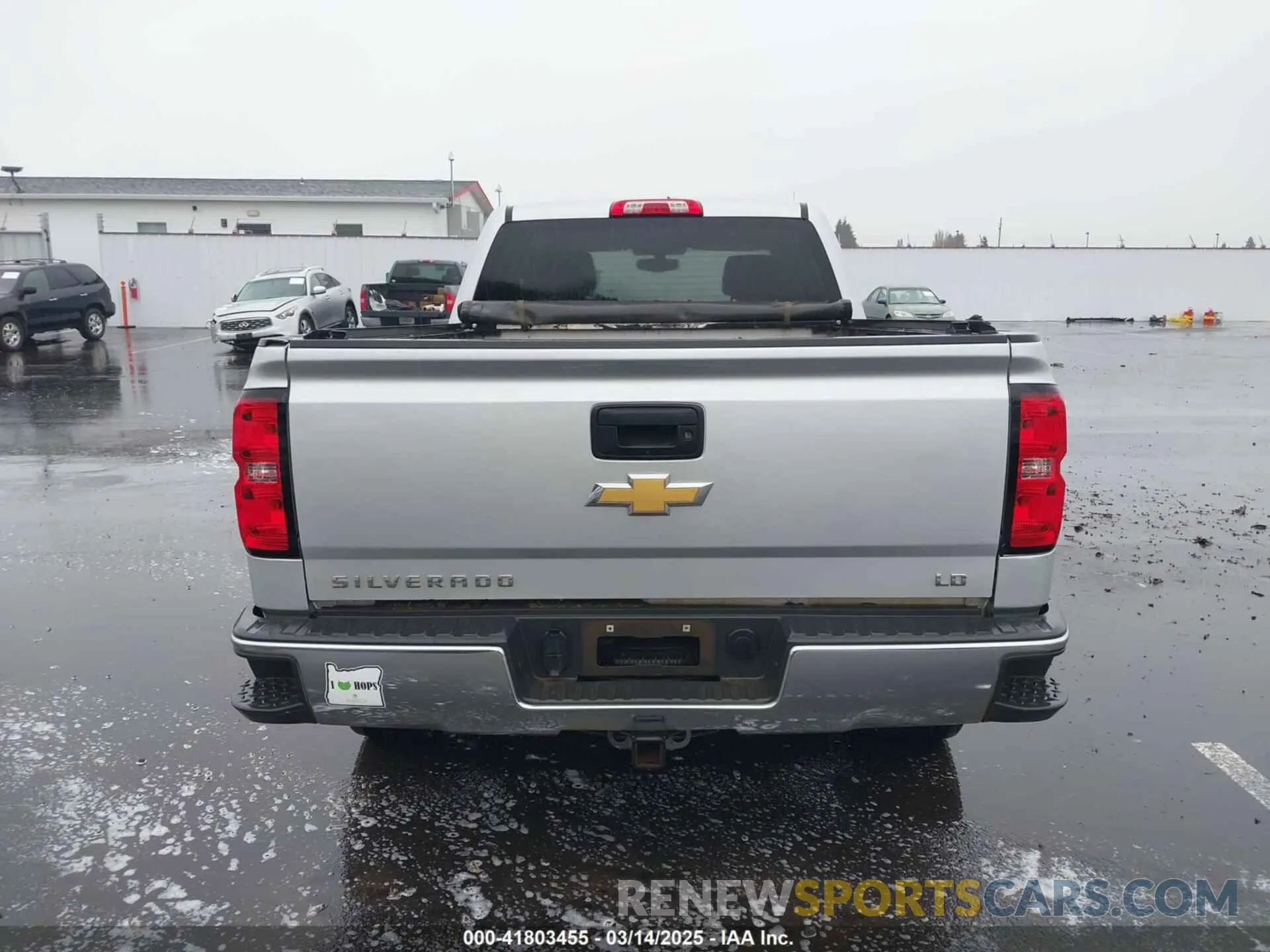 16 fotografías del automóvil dañado 2GCVKPEC1K1139539 CHEVROLET SILVERADO 1500 LD 2019