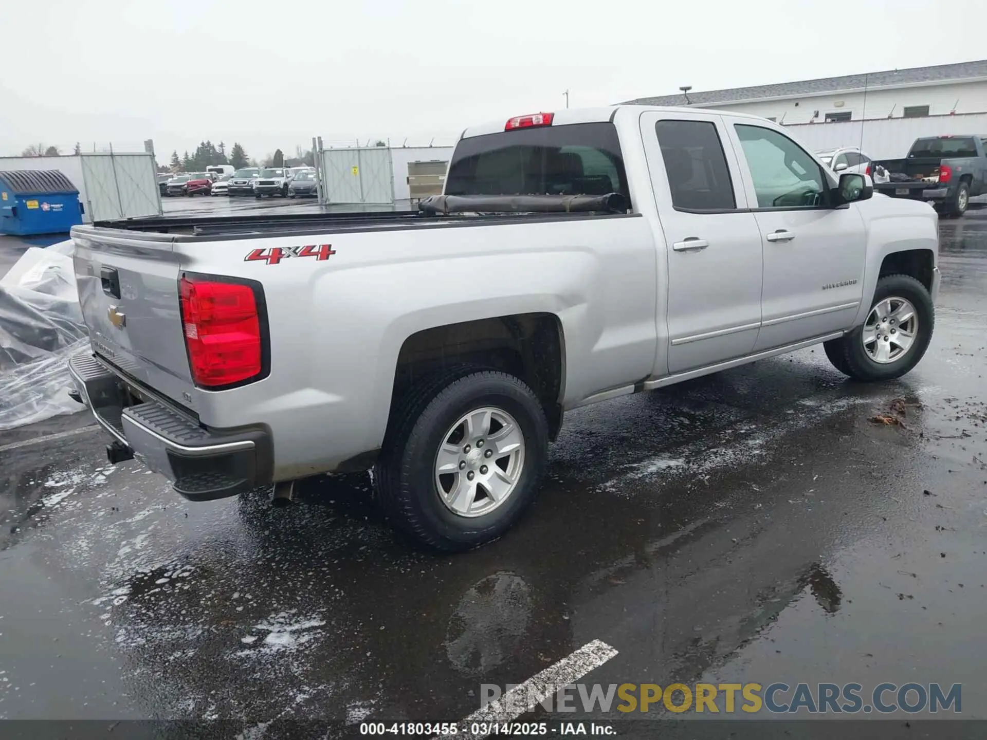 4 fotografías del automóvil dañado 2GCVKPEC1K1139539 CHEVROLET SILVERADO 1500 LD 2019