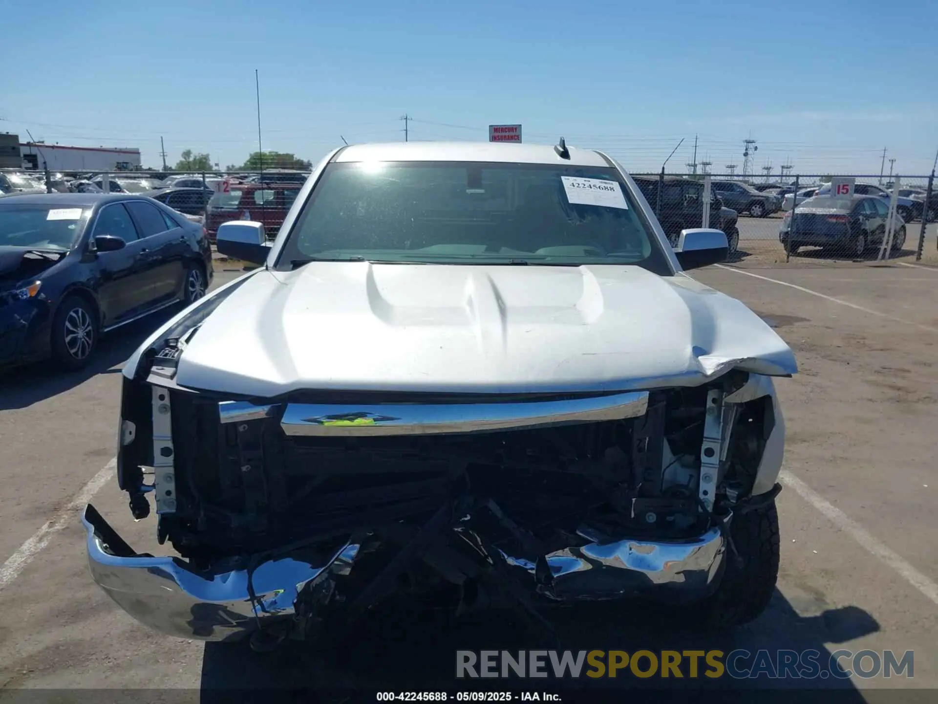 12 fotografías del automóvil dañado 2GCVKPEC1K1191401 CHEVROLET SILVERADO 1500 LD 2019