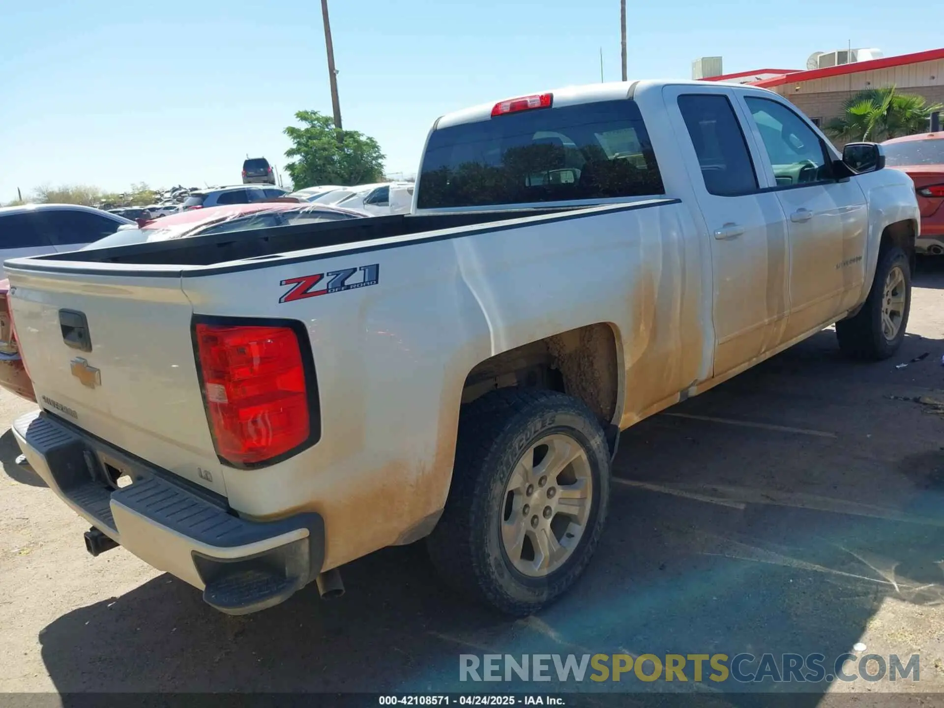 4 fotografías del automóvil dañado 2GCVKPEC2K1116156 CHEVROLET SILVERADO 1500 LD 2019