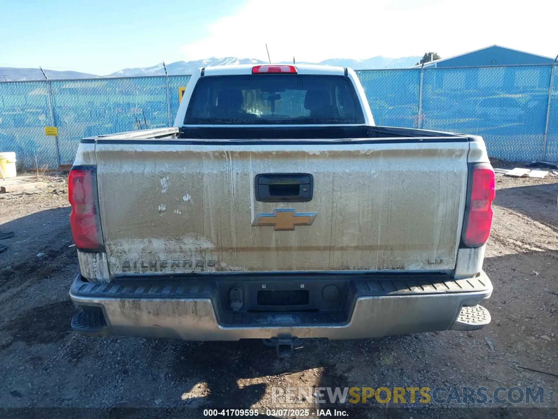 17 fotografías del automóvil dañado 2GCVKPEC2K1121793 CHEVROLET SILVERADO 1500 LD 2019
