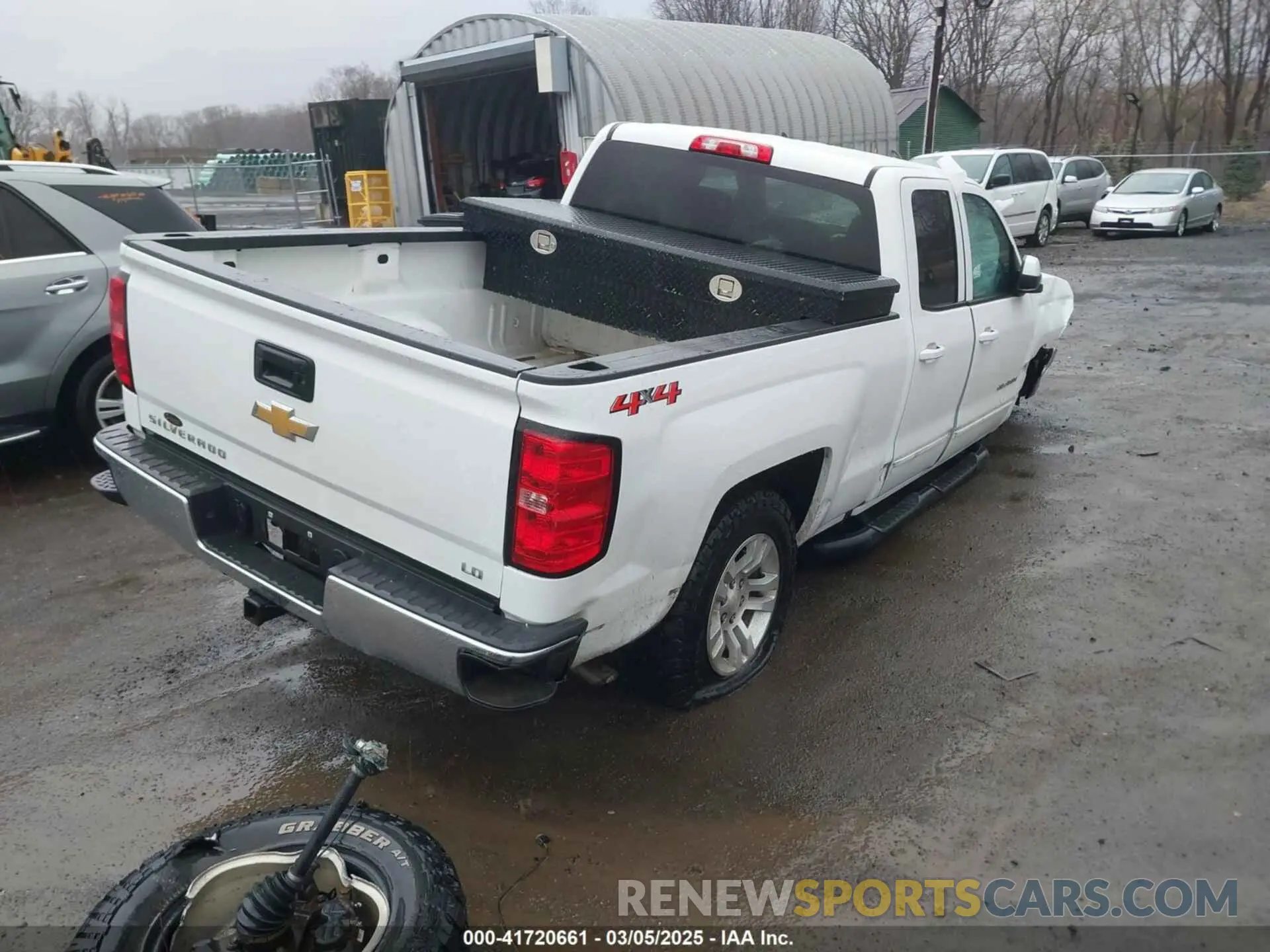 4 fotografías del automóvil dañado 2GCVKPEC3K1107675 CHEVROLET SILVERADO 1500 LD 2019