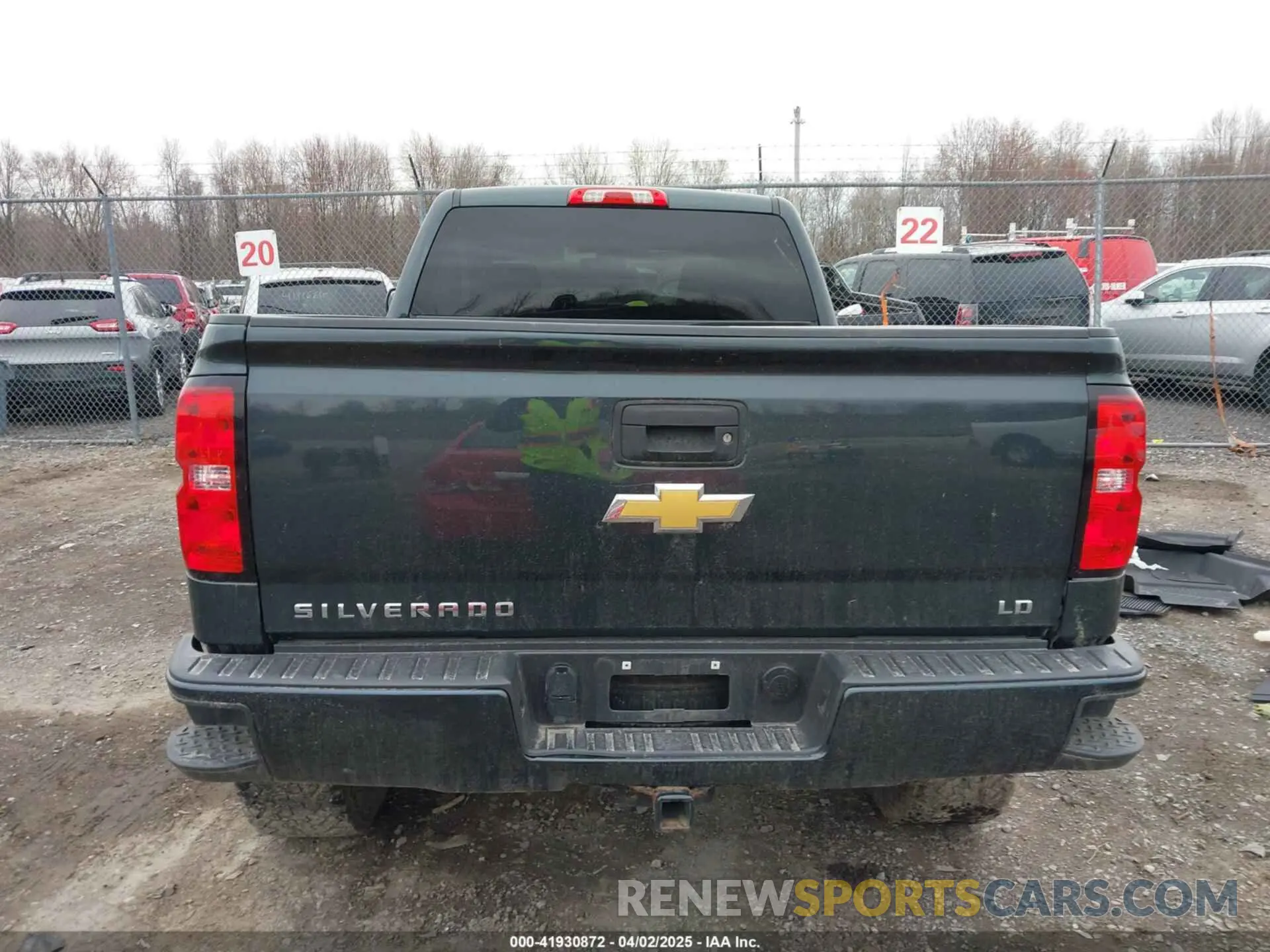 16 fotografías del automóvil dañado 2GCVKPEC3K1181601 CHEVROLET SILVERADO 1500 LD 2019
