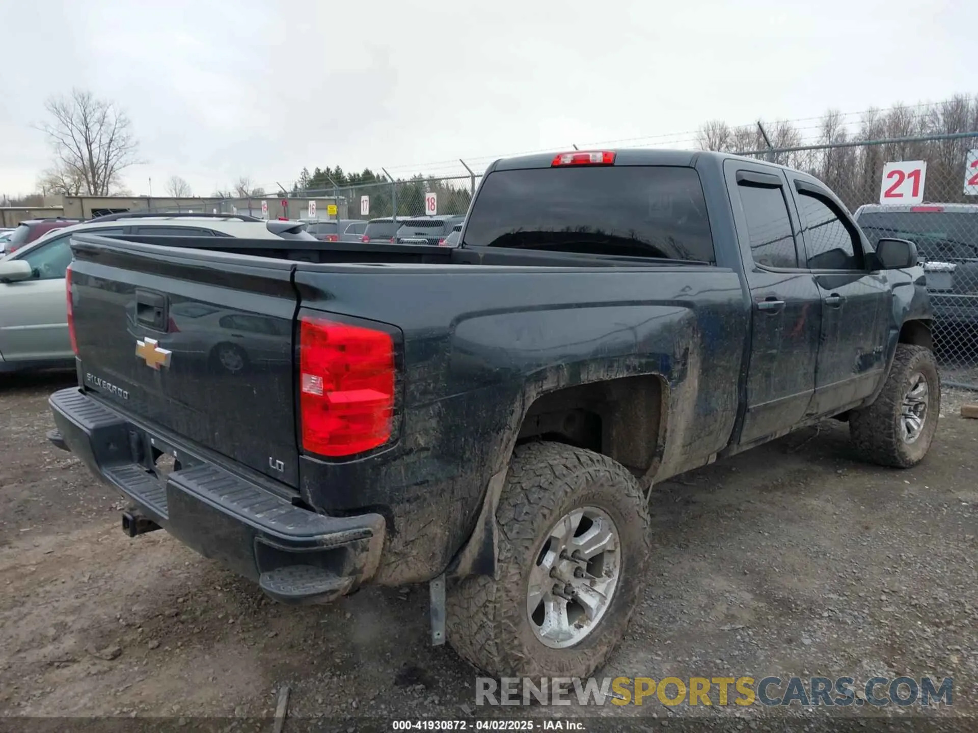 4 fotografías del automóvil dañado 2GCVKPEC3K1181601 CHEVROLET SILVERADO 1500 LD 2019