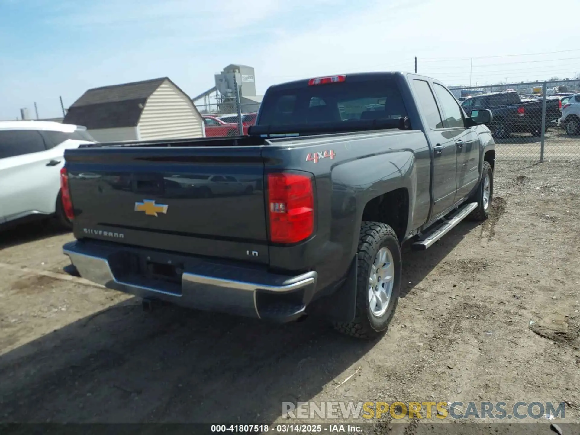 4 fotografías del automóvil dañado 2GCVKPEC4K1112416 CHEVROLET SILVERADO 1500 LD 2019